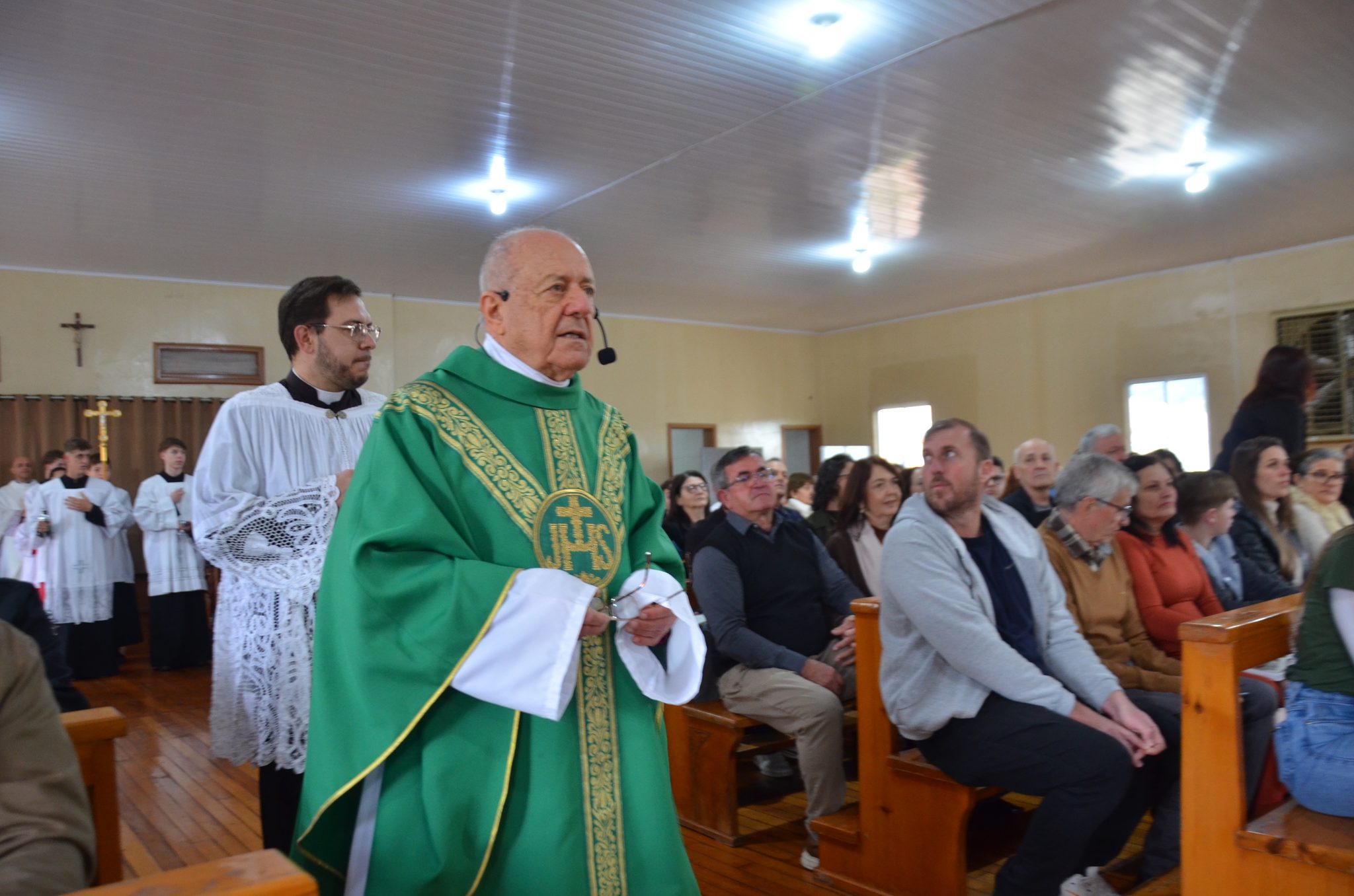 Pinhal - Jubileu de Diamante do Cônego Guido Taffarel