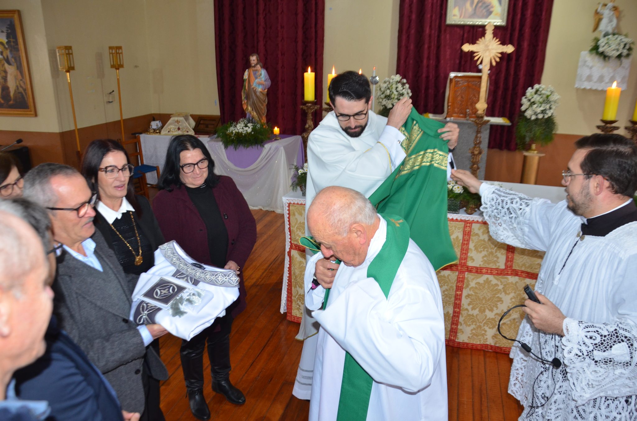 Pinhal - Jubileu de Diamante do Cônego Guido Taffarel