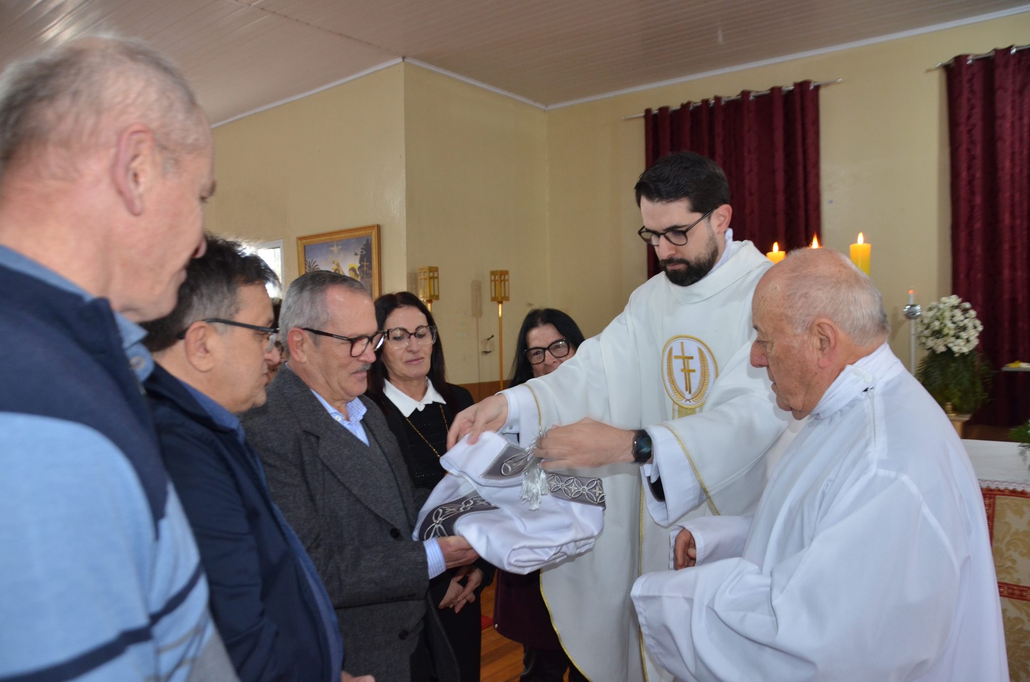 Pinhal - Jubileu de Diamante do Cônego Guido Taffarel