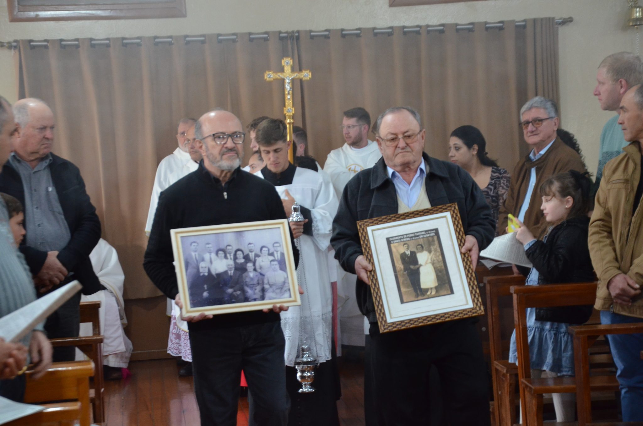 Pinhal - Jubileu de Diamante do Cônego Guido Taffarel