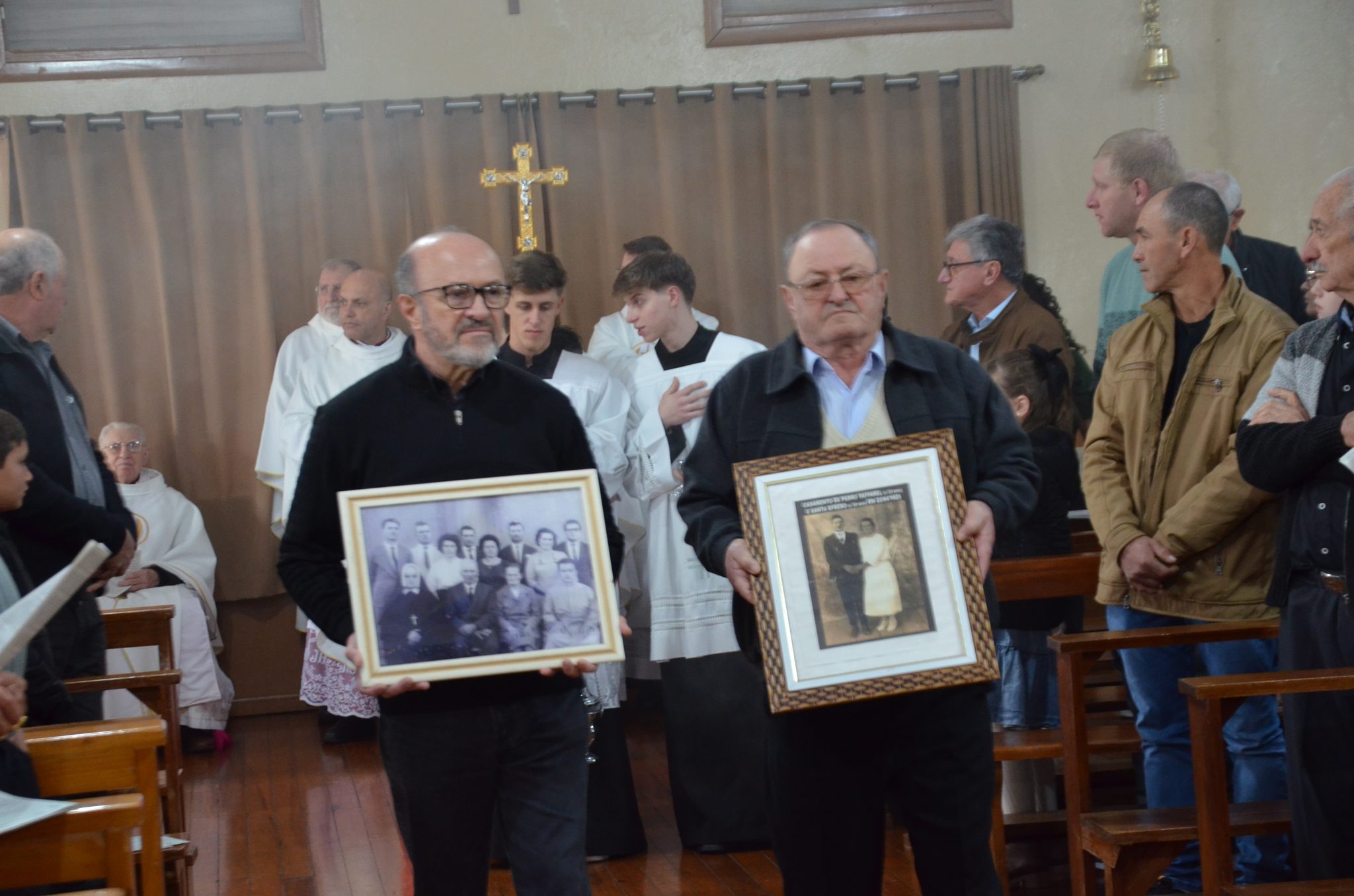 Pinhal - Jubileu de Diamante do Cônego Guido Taffarel