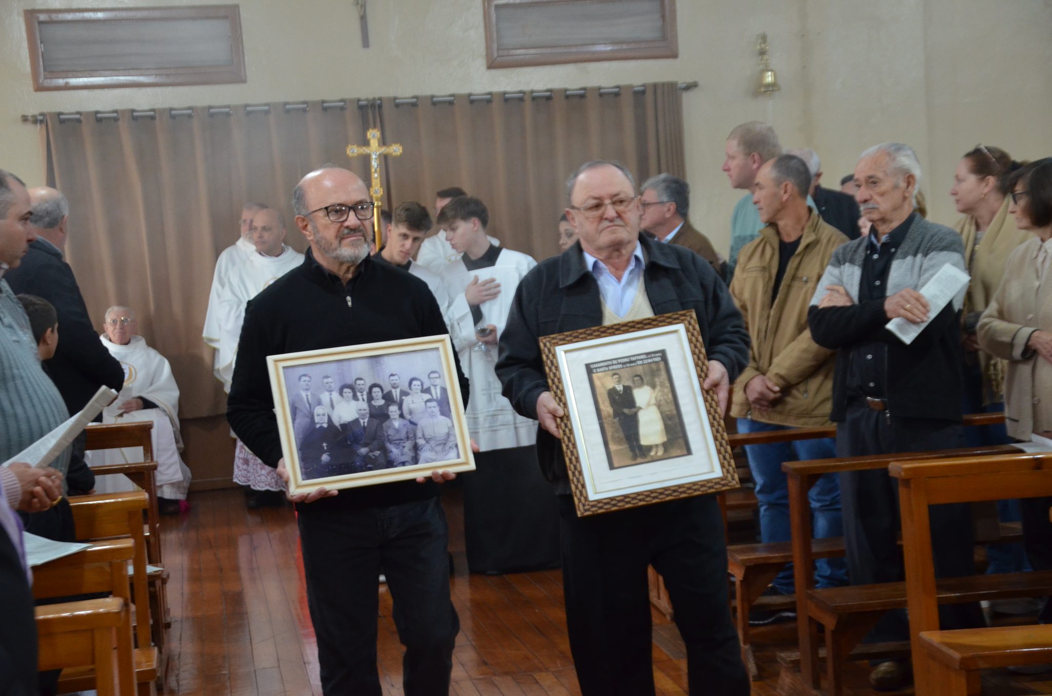Pinhal - Jubileu de Diamante do Cônego Guido Taffarel