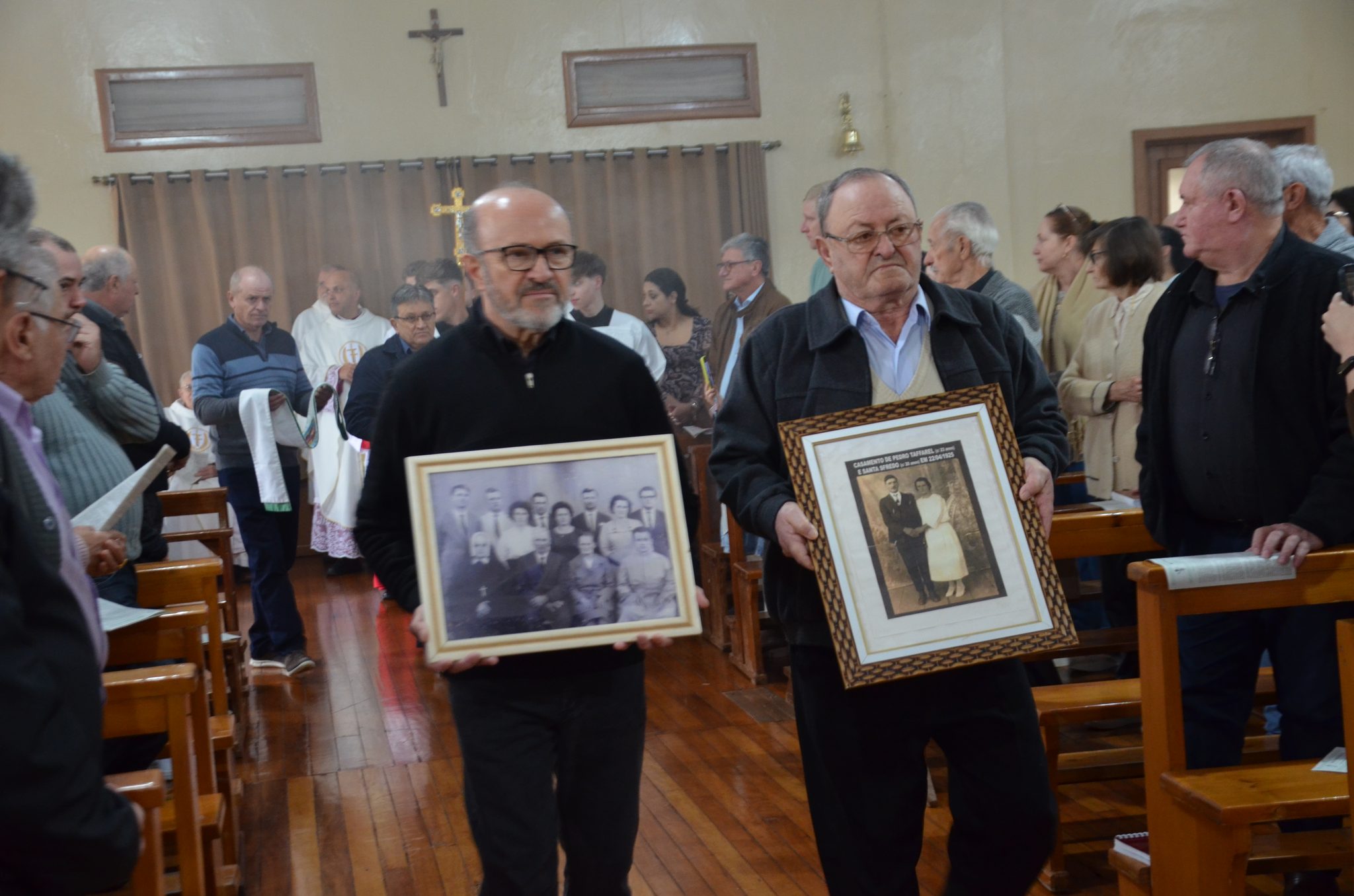 Pinhal - Jubileu de Diamante do Cônego Guido Taffarel