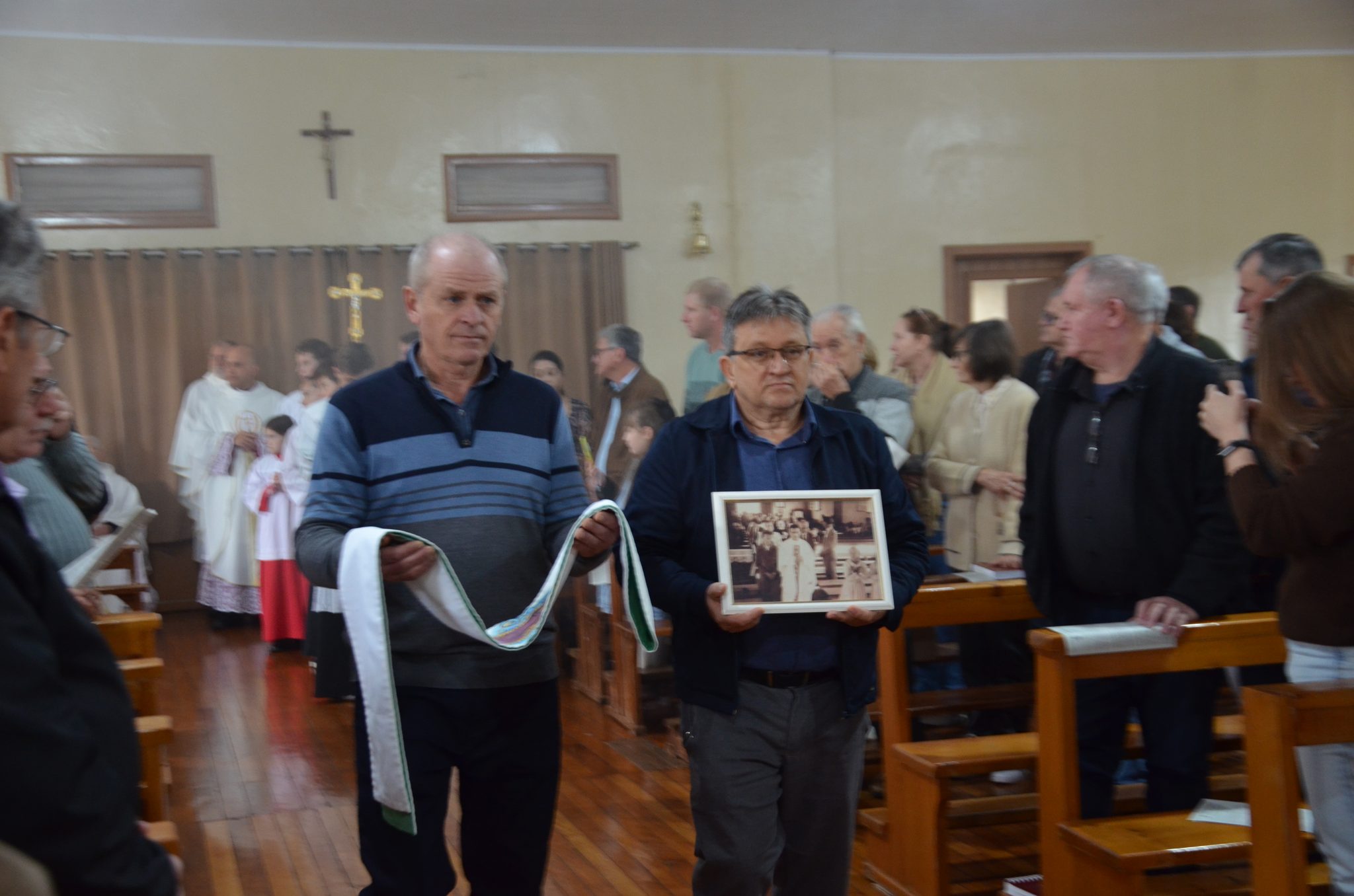 Pinhal - Jubileu de Diamante do Cônego Guido Taffarel