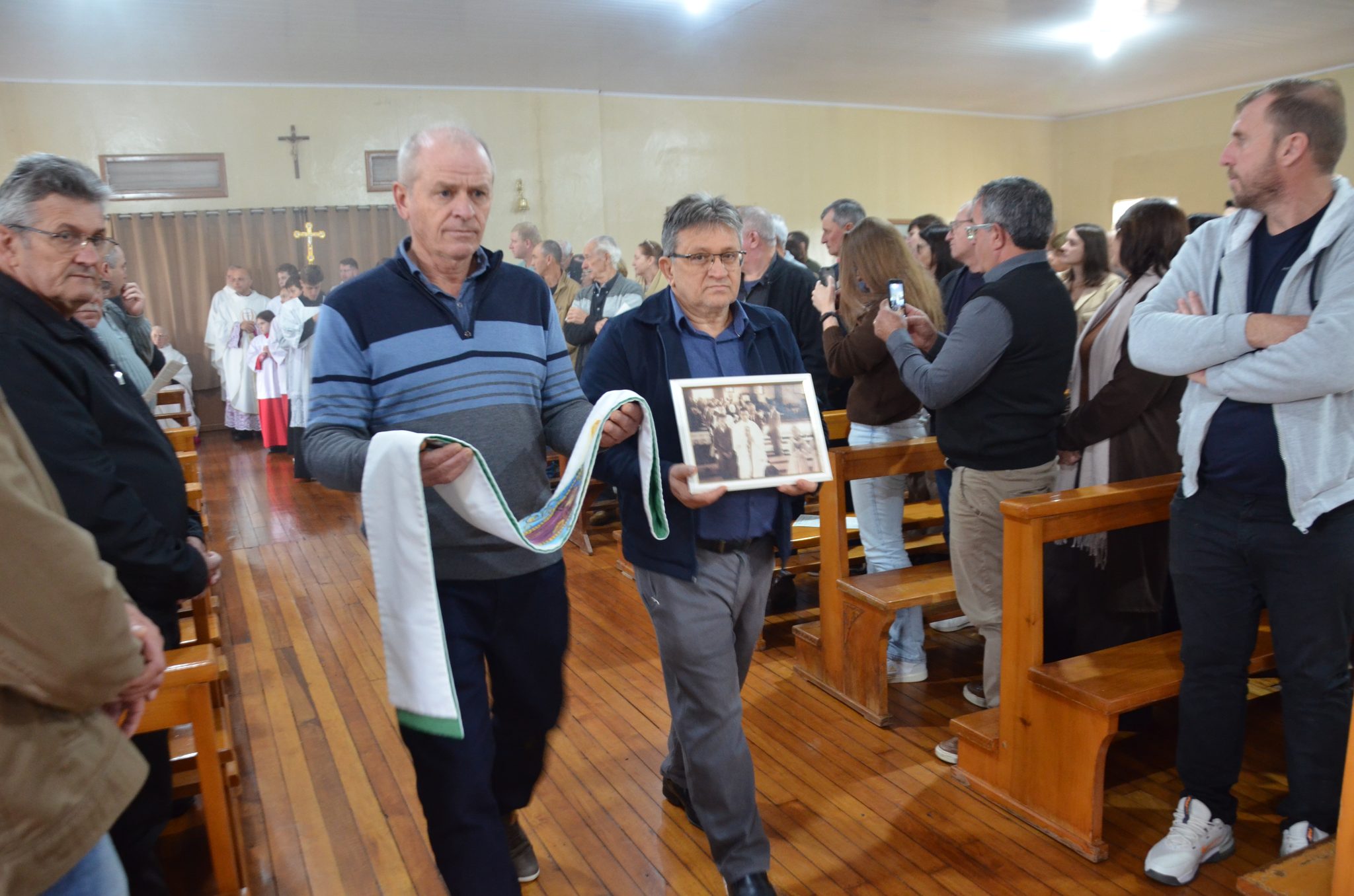 Pinhal - Jubileu de Diamante do Cônego Guido Taffarel