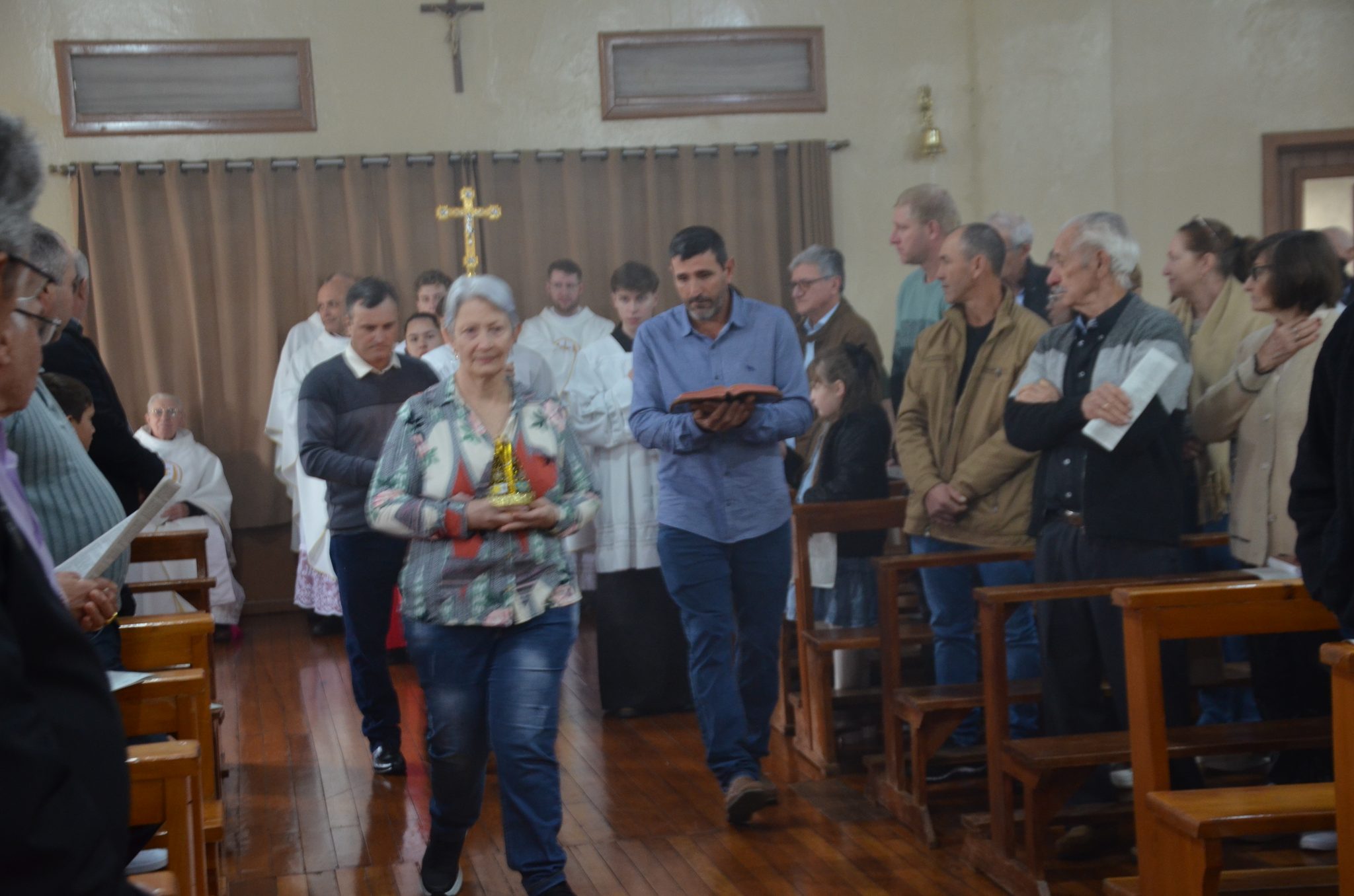 Pinhal - Jubileu de Diamante do Cônego Guido Taffarel