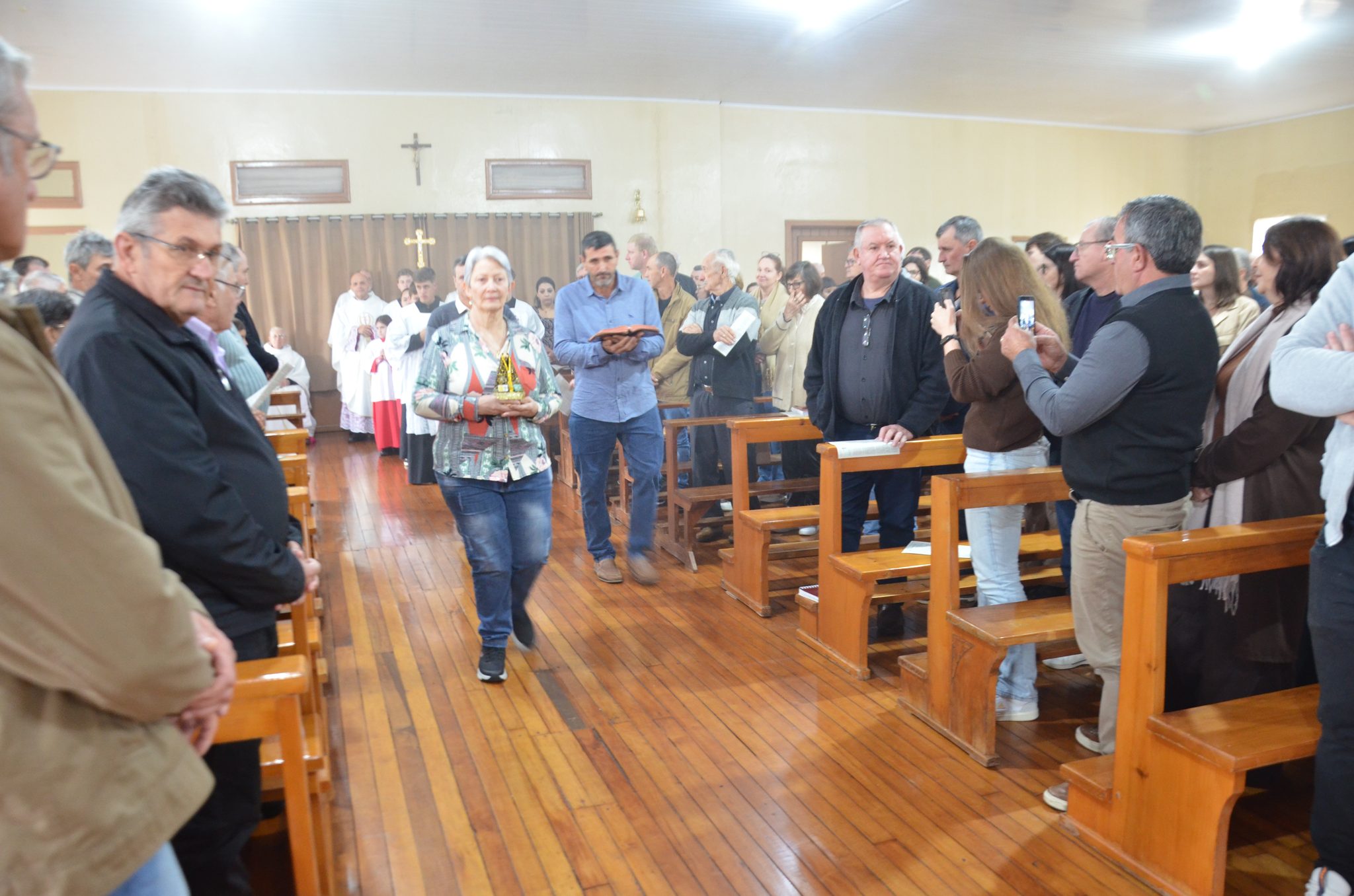 Pinhal - Jubileu de Diamante do Cônego Guido Taffarel