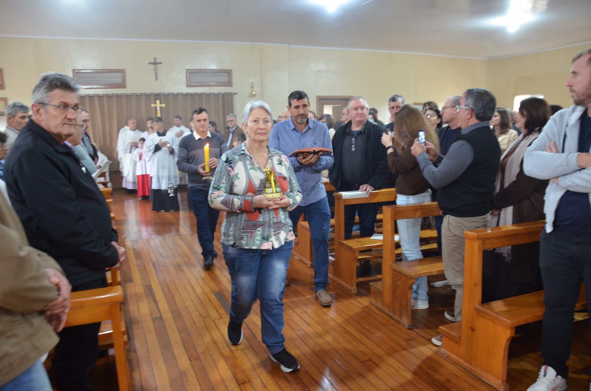 Pinhal - Jubileu de Diamante do Cônego Guido Taffarel