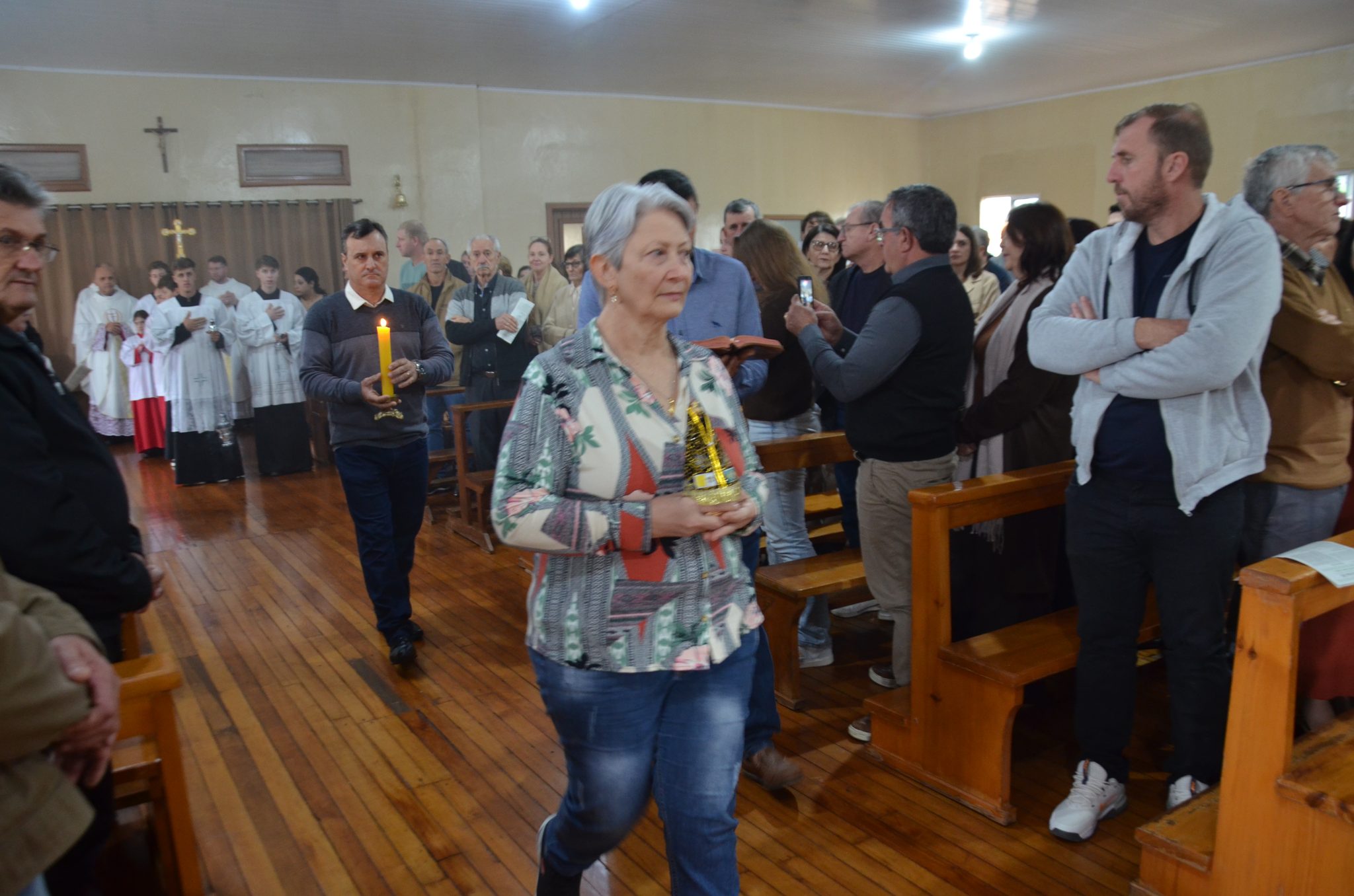 Pinhal - Jubileu de Diamante do Cônego Guido Taffarel