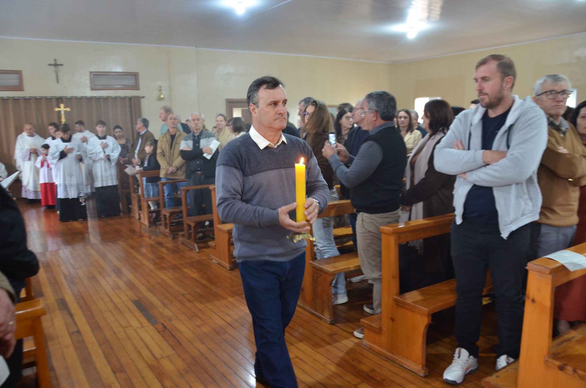 Pinhal - Jubileu de Diamante do Cônego Guido Taffarel