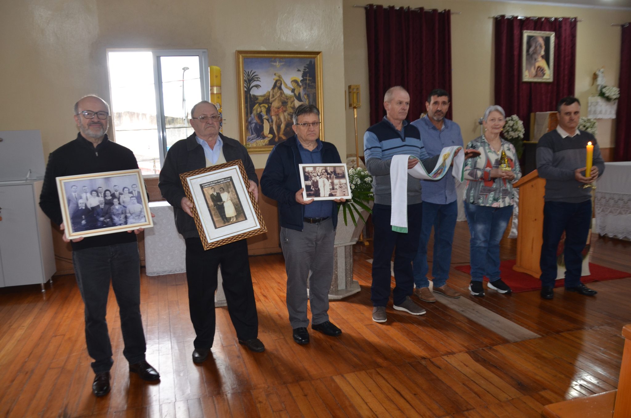 Pinhal - Jubileu de Diamante do Cônego Guido Taffarel