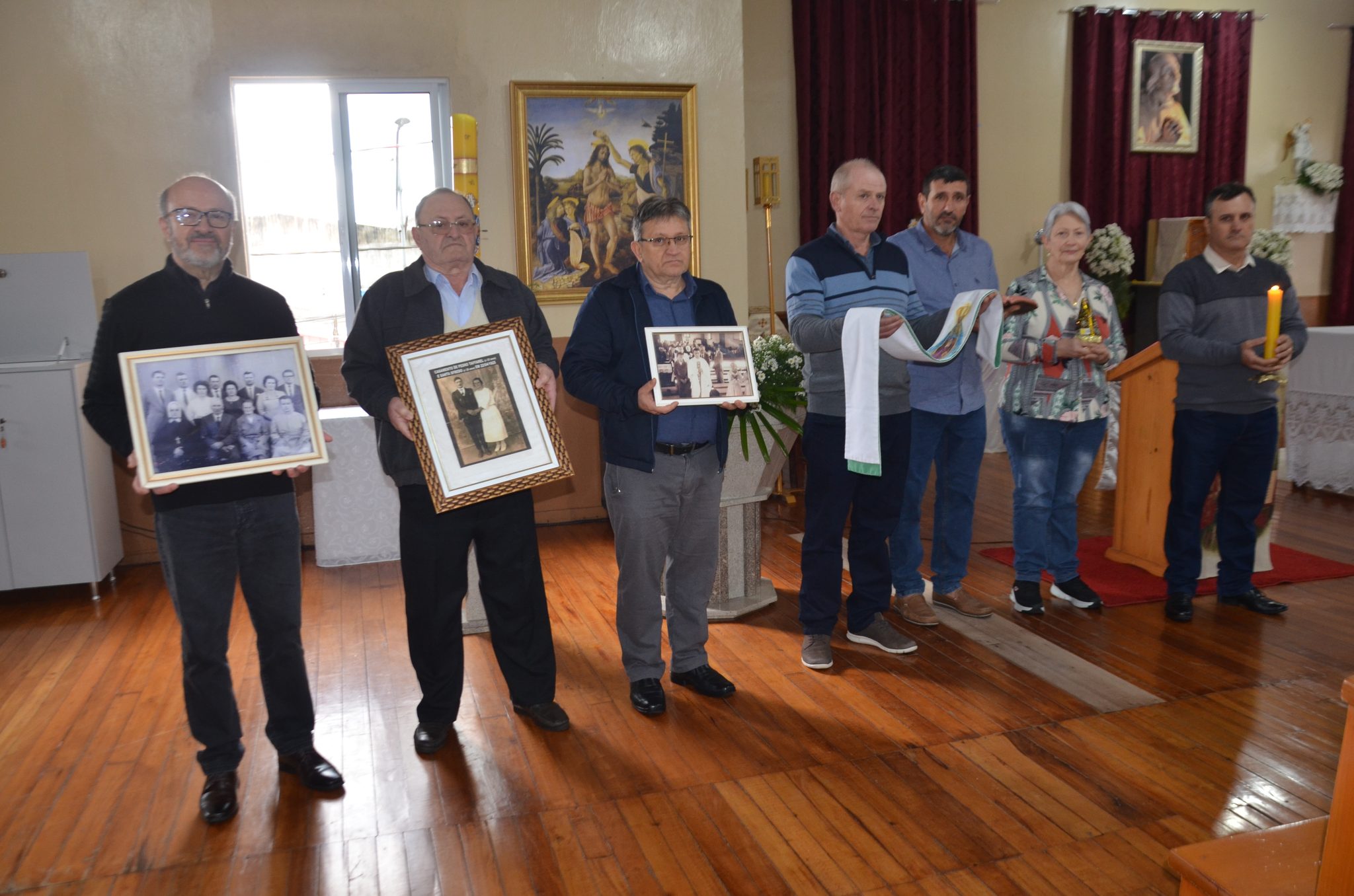 Pinhal - Jubileu de Diamante do Cônego Guido Taffarel