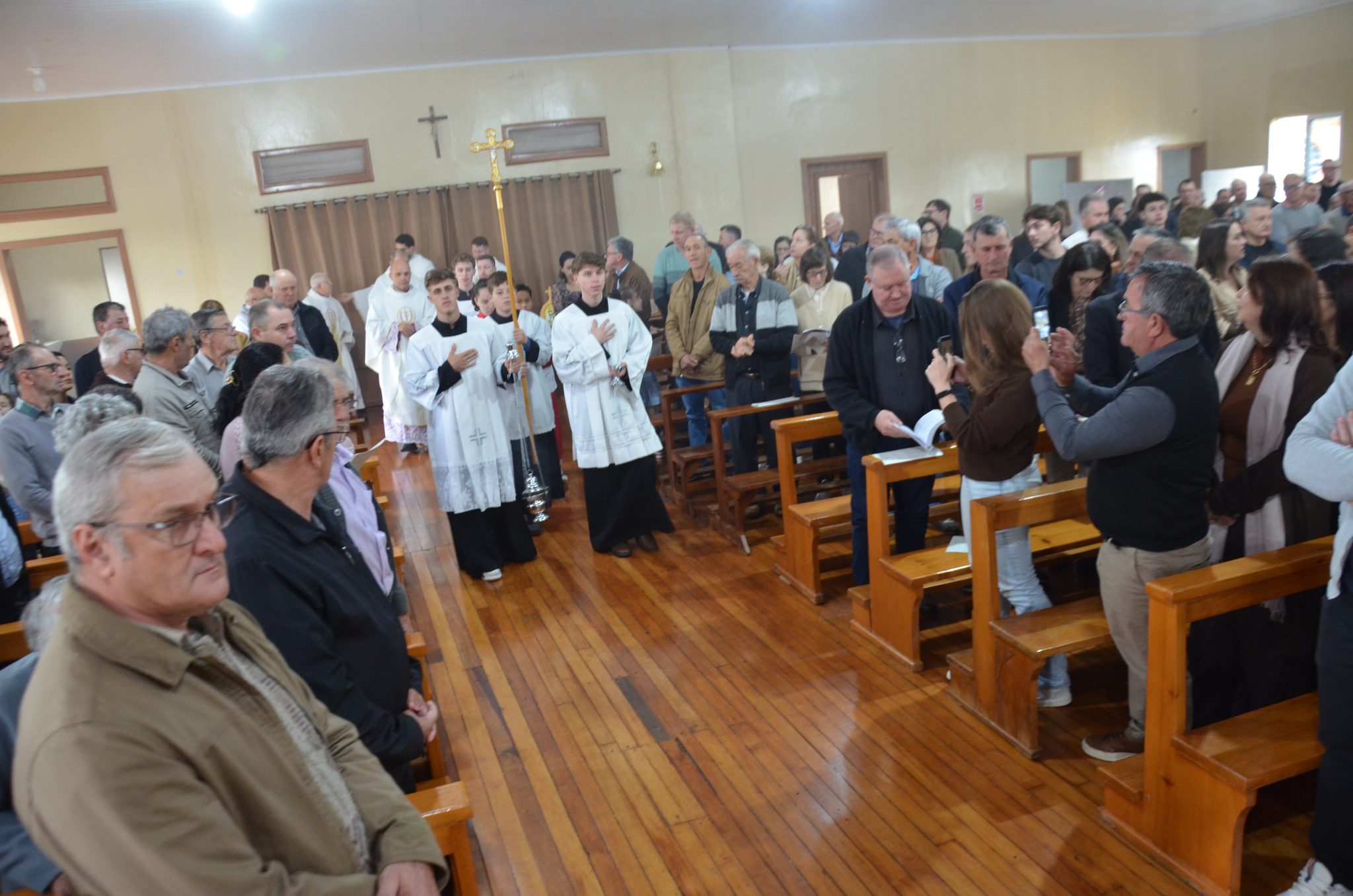 Pinhal - Jubileu de Diamante do Cônego Guido Taffarel