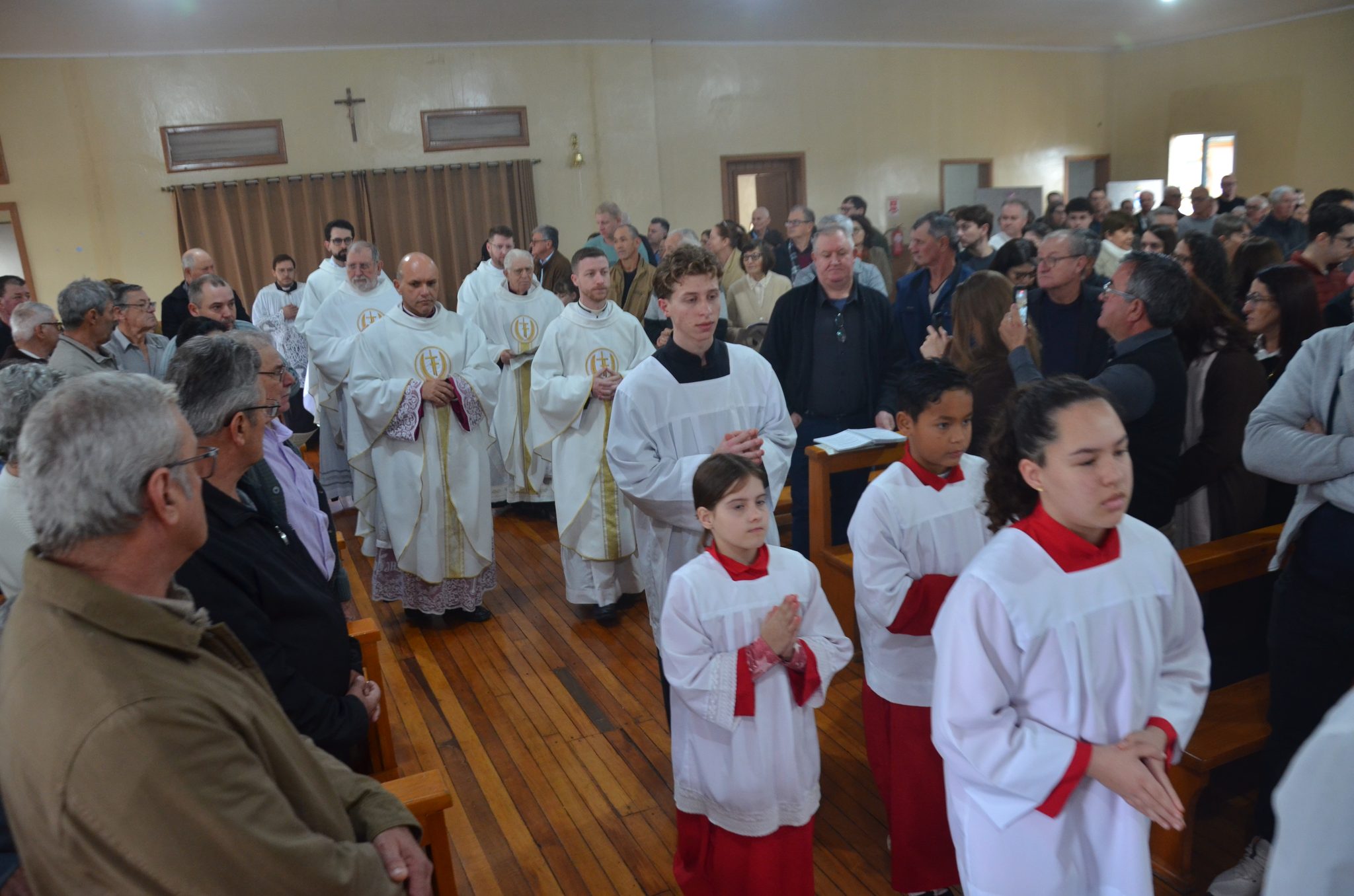 Pinhal - Jubileu de Diamante do Cônego Guido Taffarel