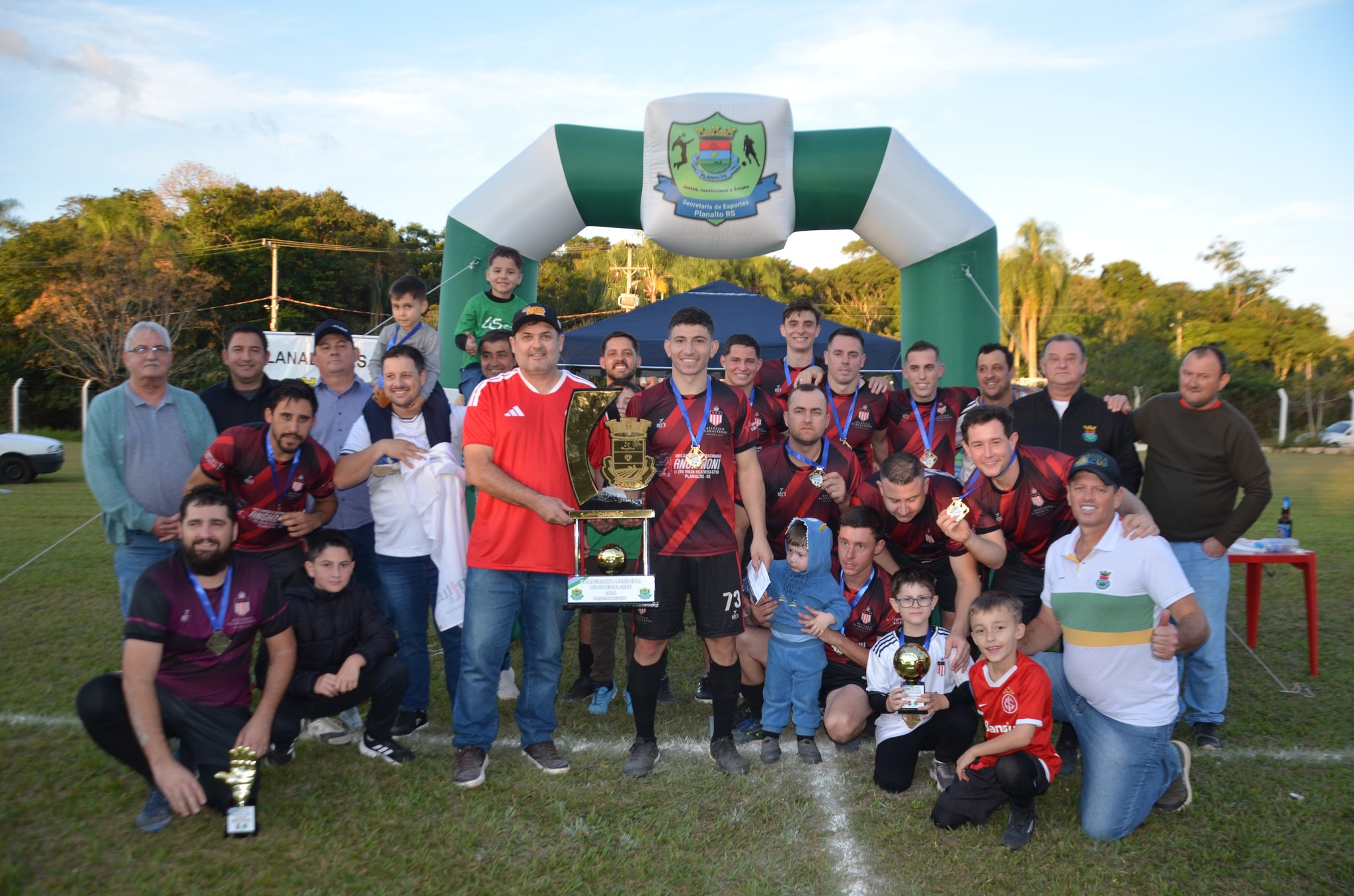 Planalto - final do campeonato municipal de futebol 7