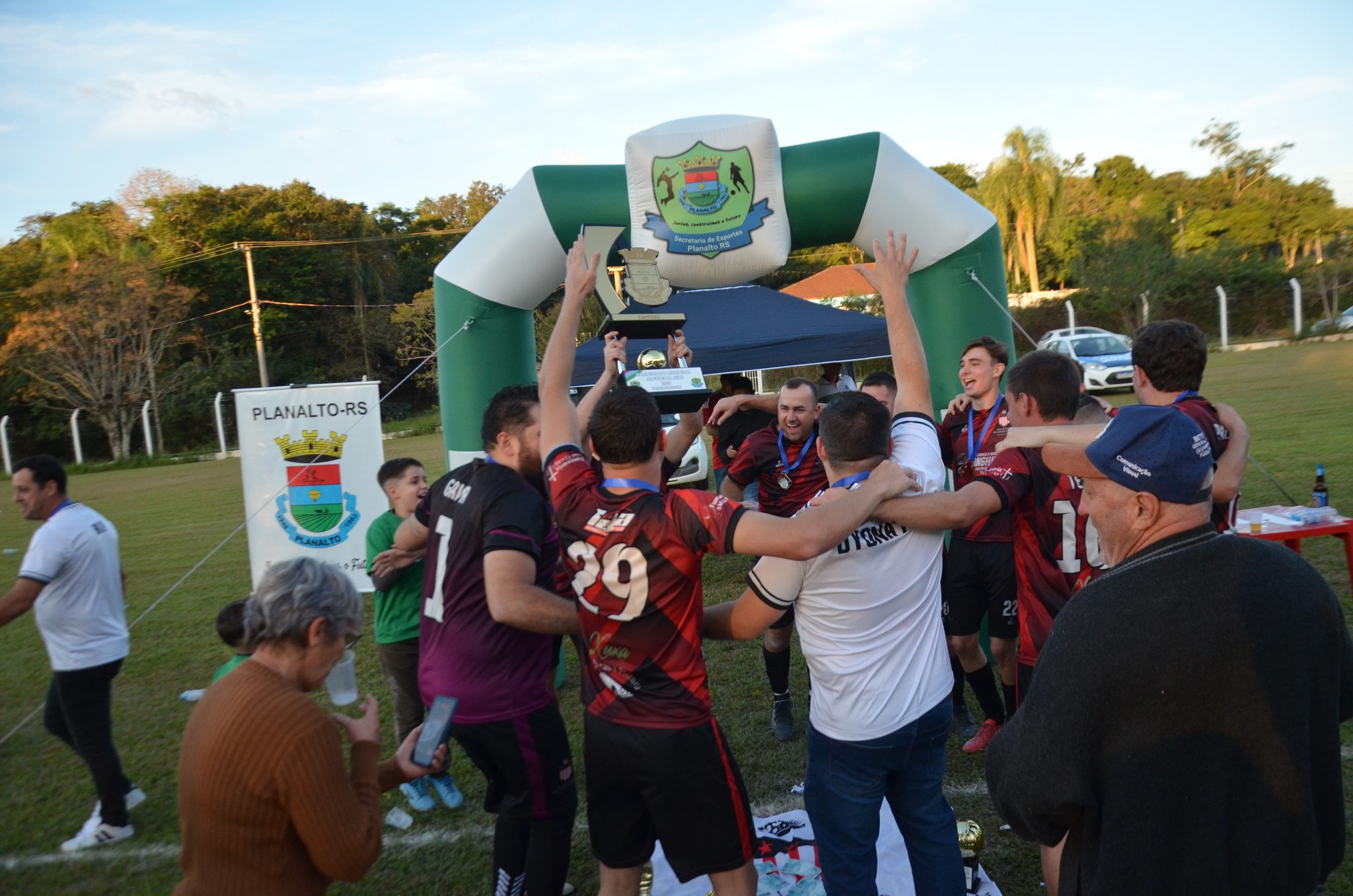 Planalto - final do campeonato municipal de futebol 7