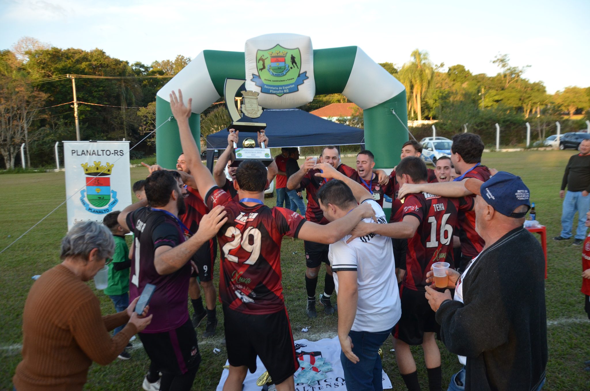 Planalto - final do campeonato municipal de futebol 7