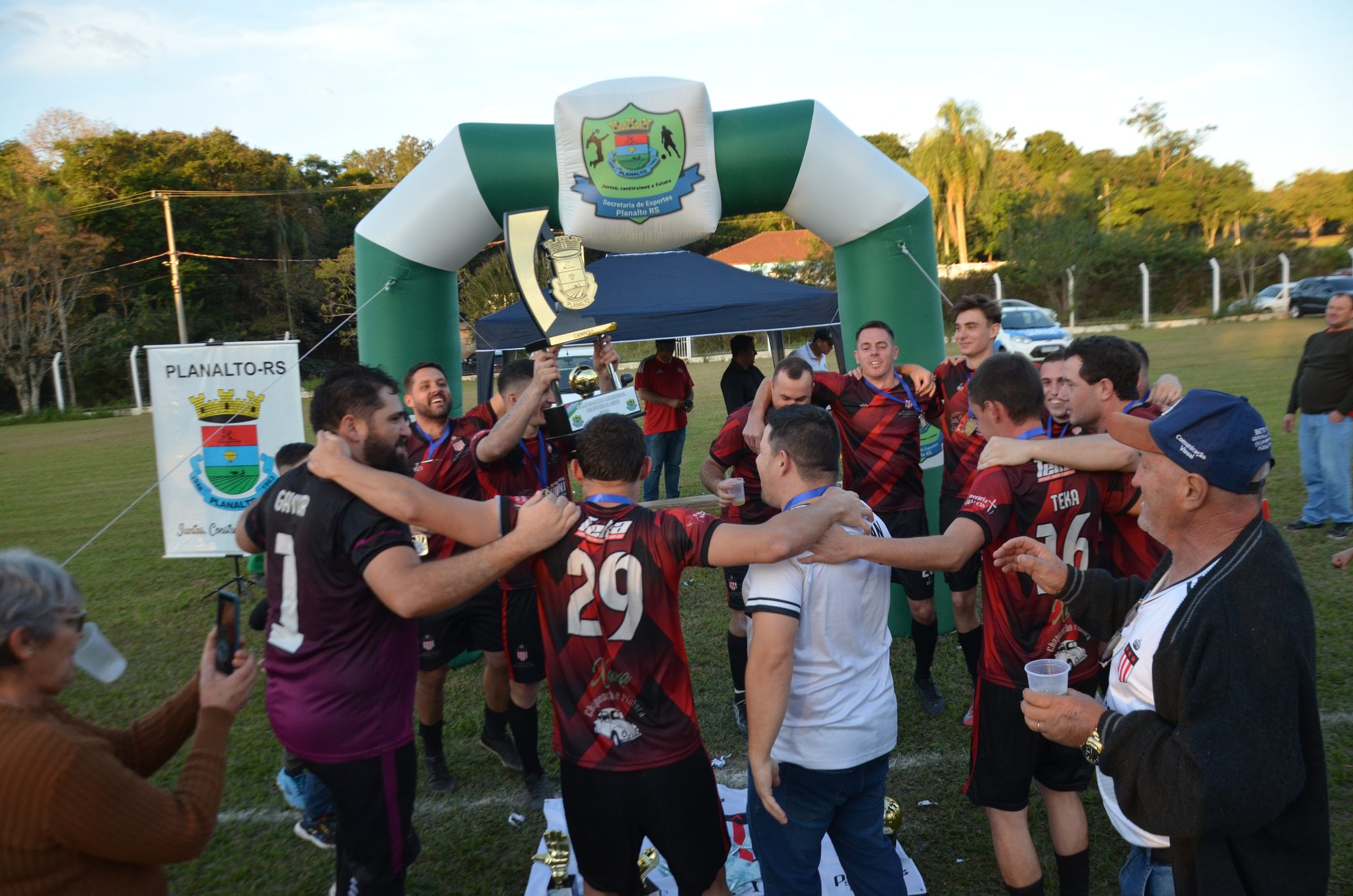 Planalto - final do campeonato municipal de futebol 7