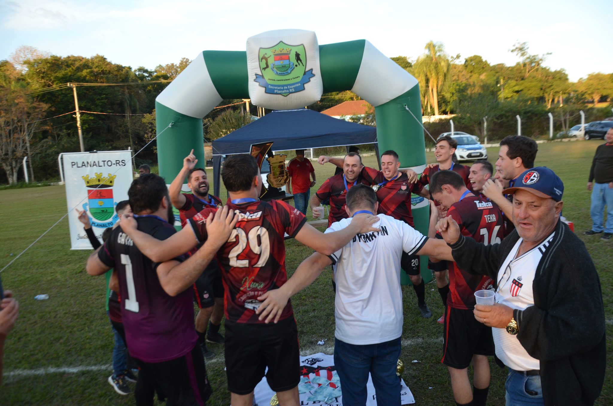 Planalto - final do campeonato municipal de futebol 7