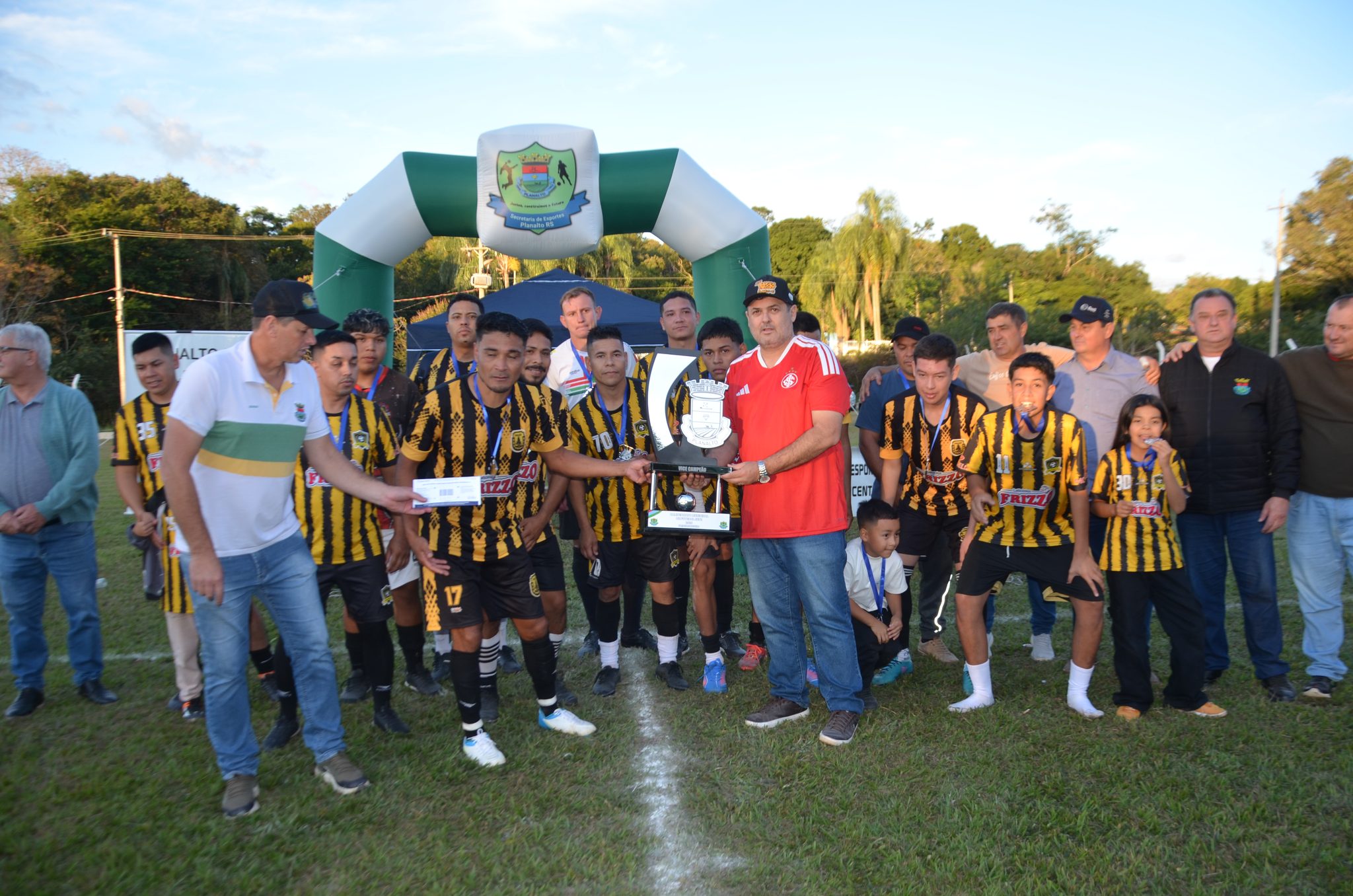 Planalto - final do campeonato municipal de futebol 7