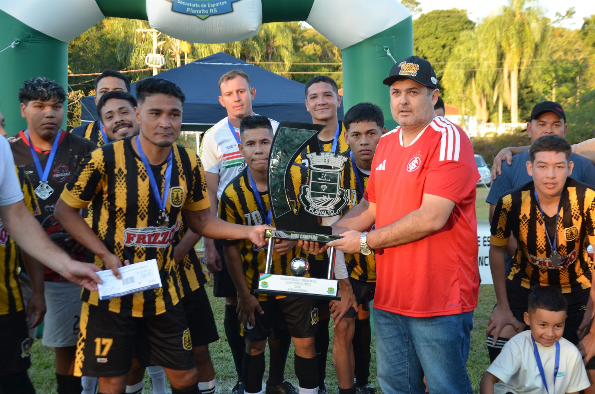 Planalto - final do campeonato municipal de futebol 7