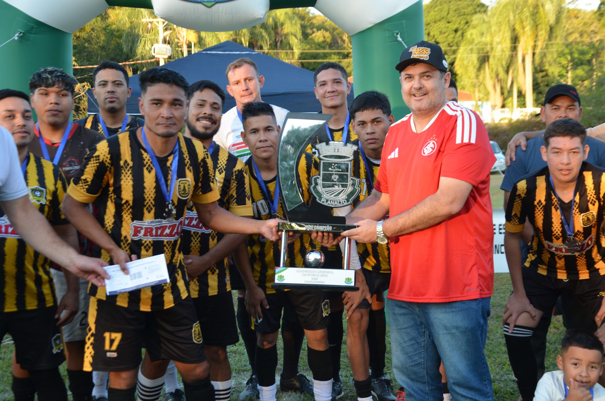 Planalto - final do campeonato municipal de futebol 7