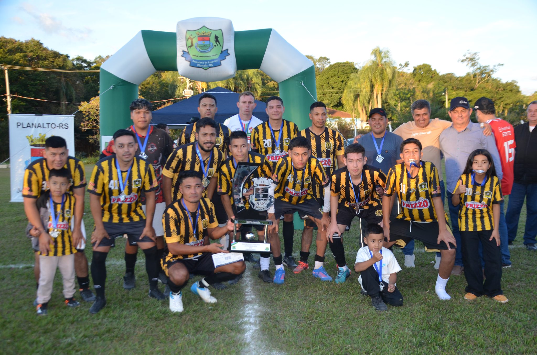 Planalto - final do campeonato municipal de futebol 7