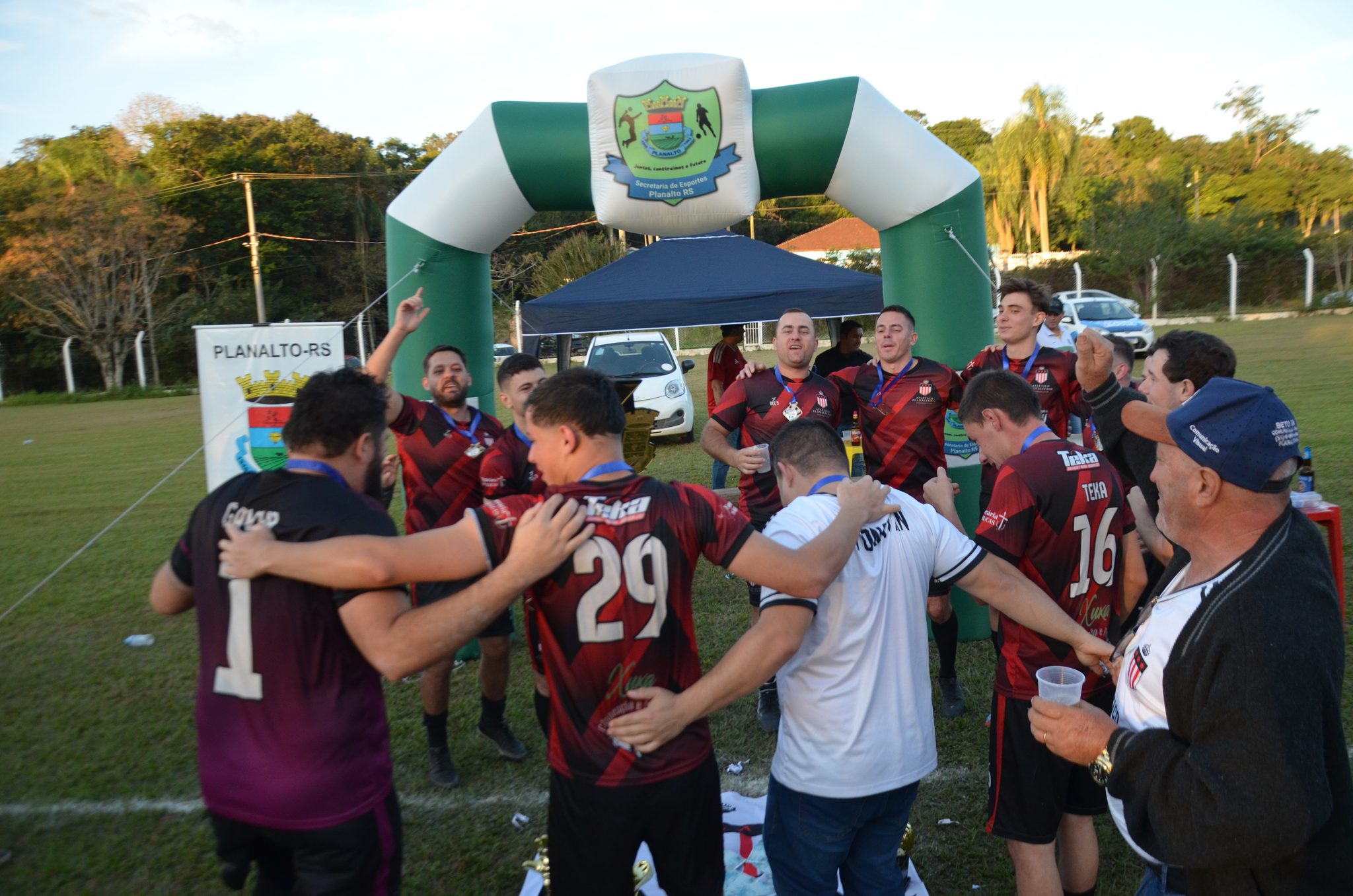 Planalto - final do campeonato municipal de futebol 7
