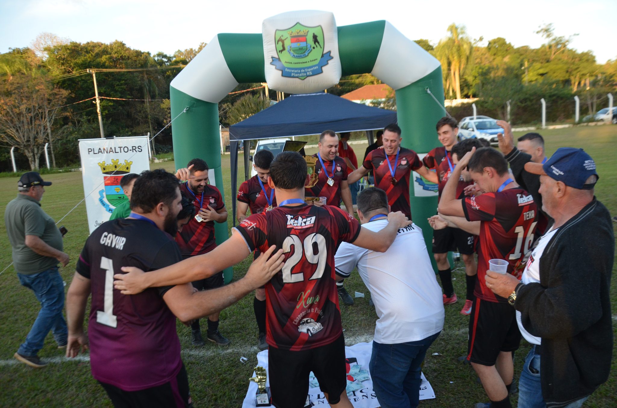 Planalto - final do campeonato municipal de futebol 7