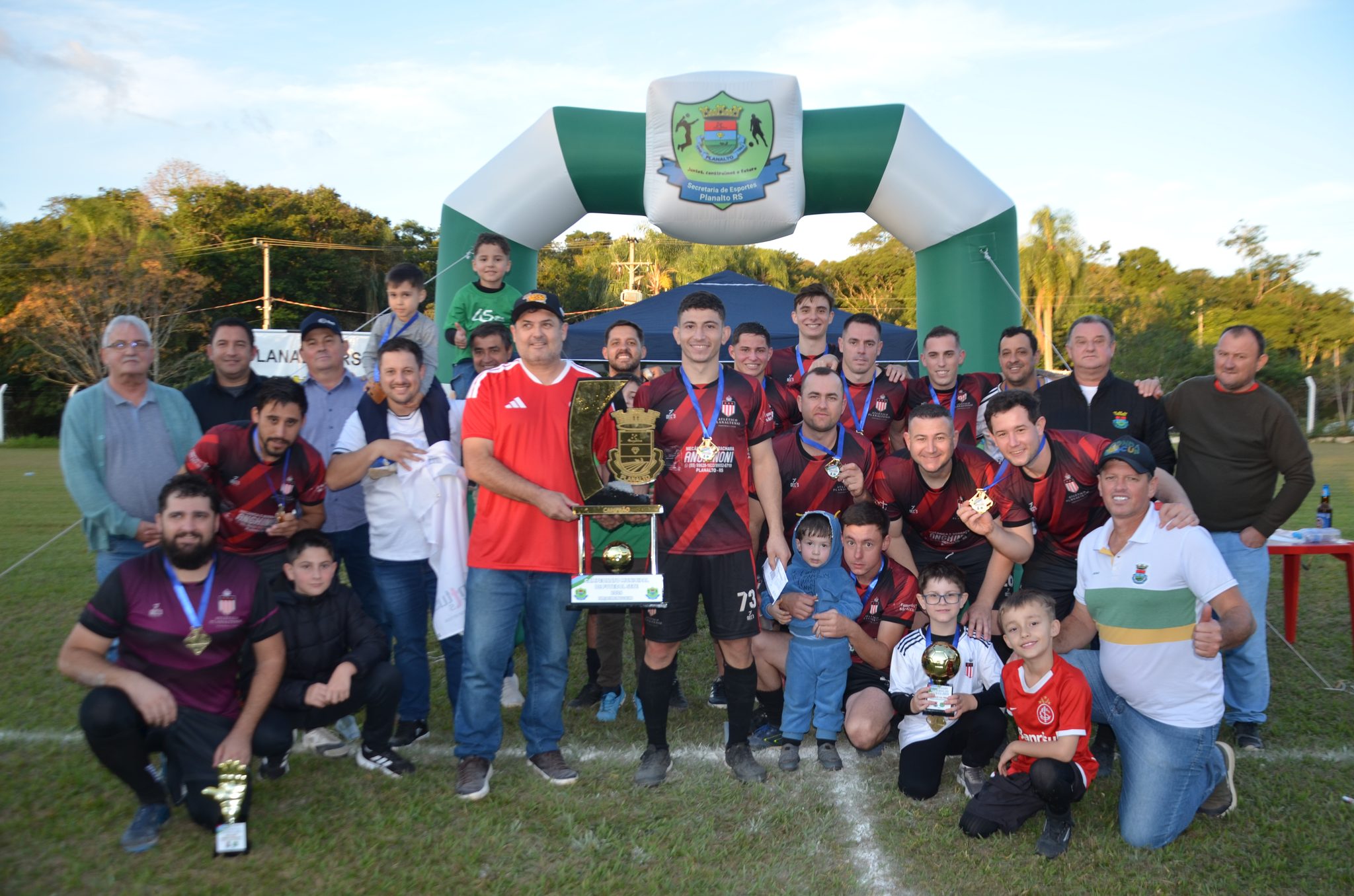 Planalto - final do campeonato municipal de futebol 7