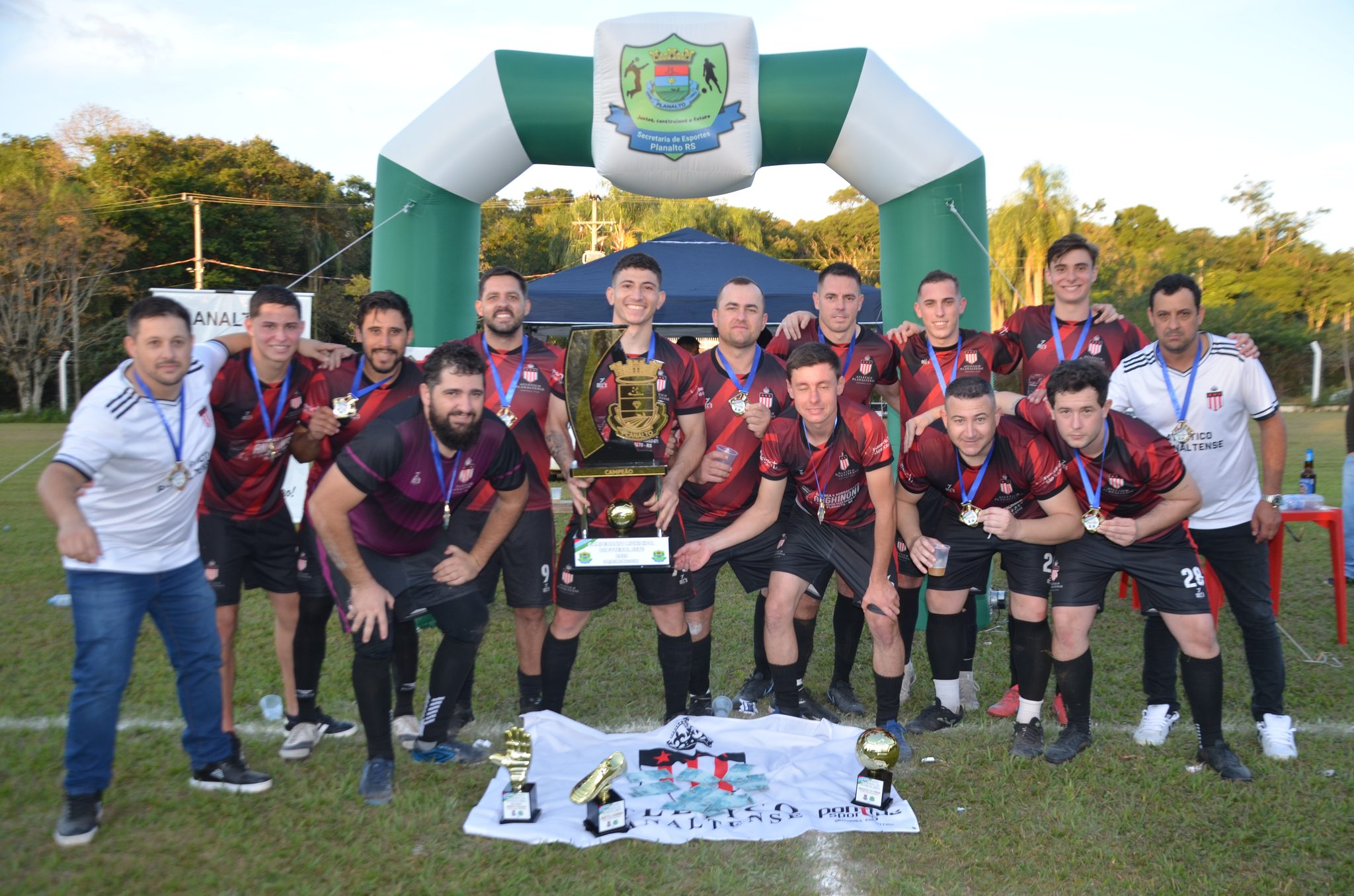 Planalto - final do campeonato municipal de futebol 7