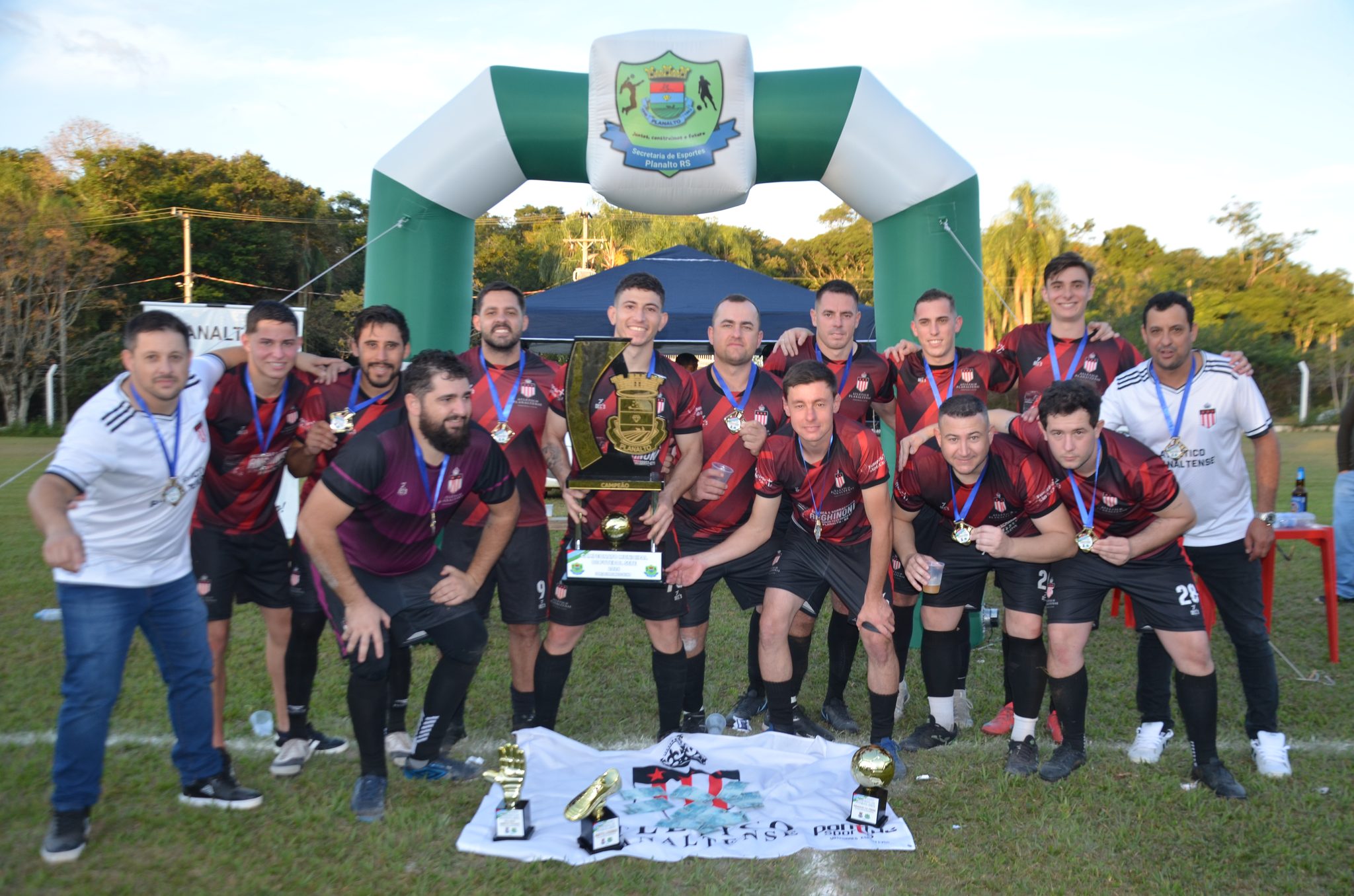 Planalto - final do campeonato municipal de futebol 7