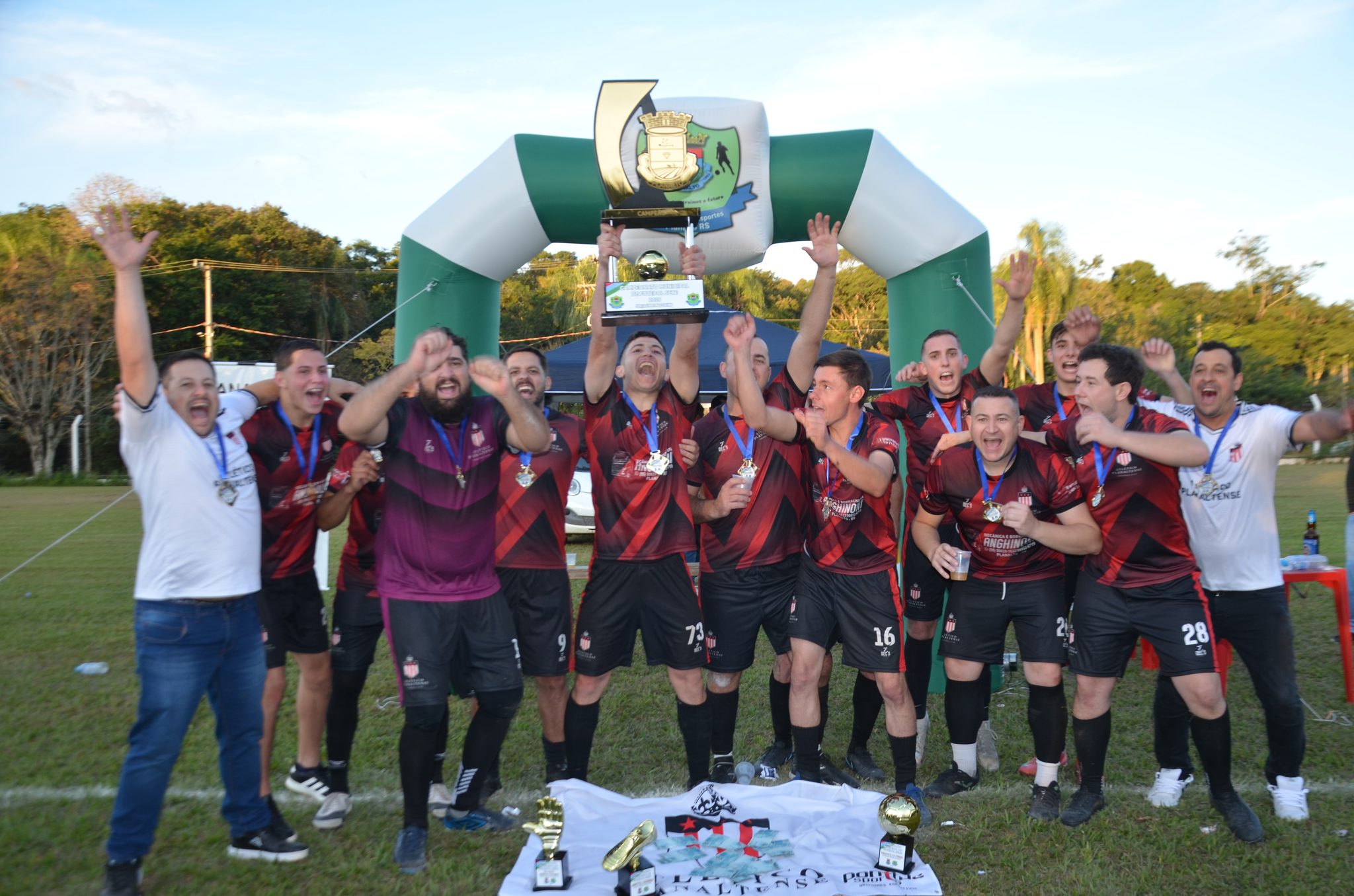 Planalto - final do campeonato municipal de futebol 7