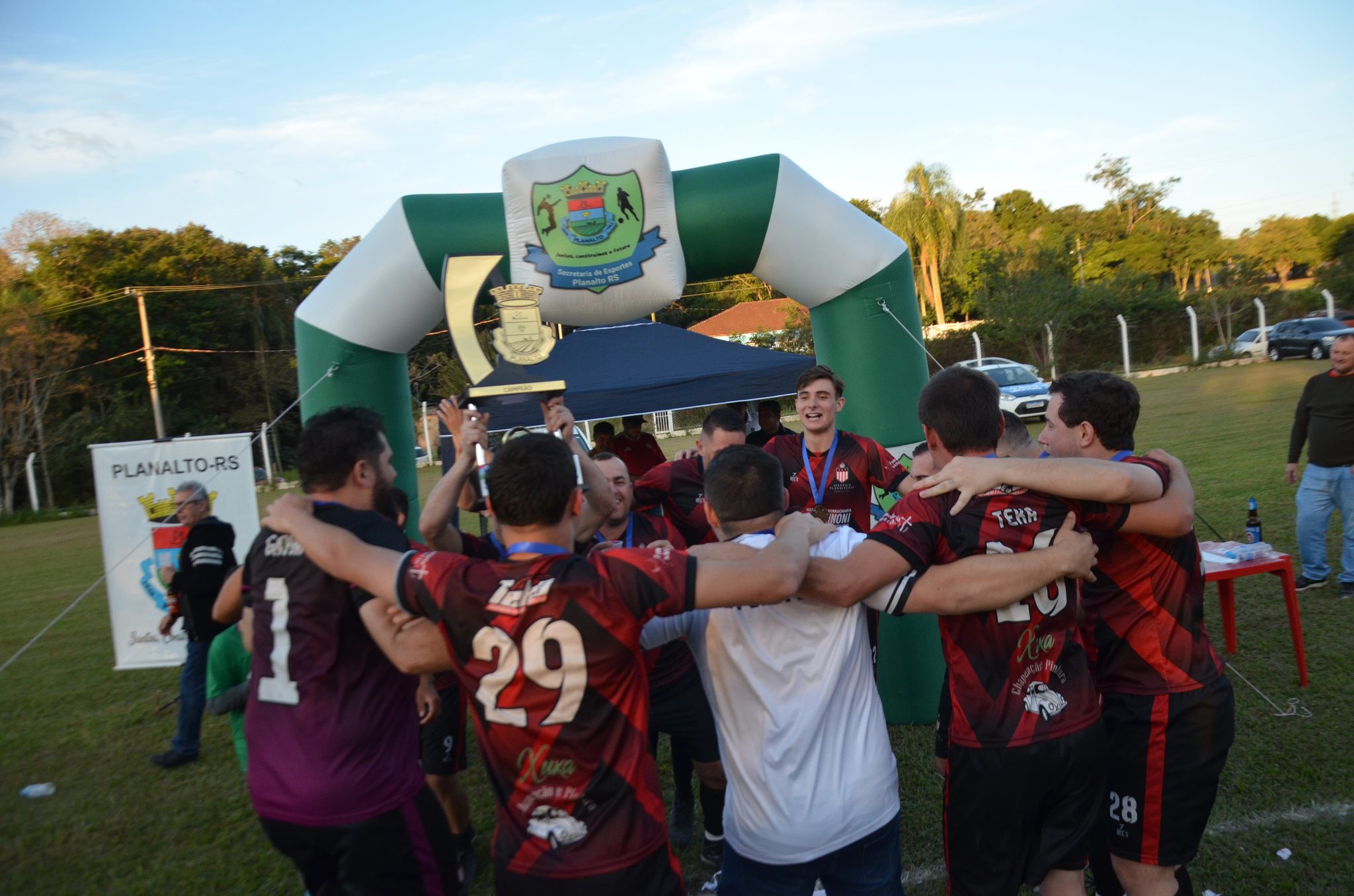 Planalto - final do campeonato municipal de futebol 7