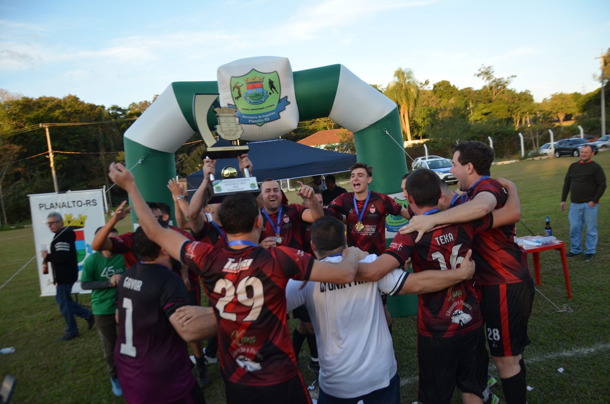 Planalto - final do campeonato municipal de futebol 7