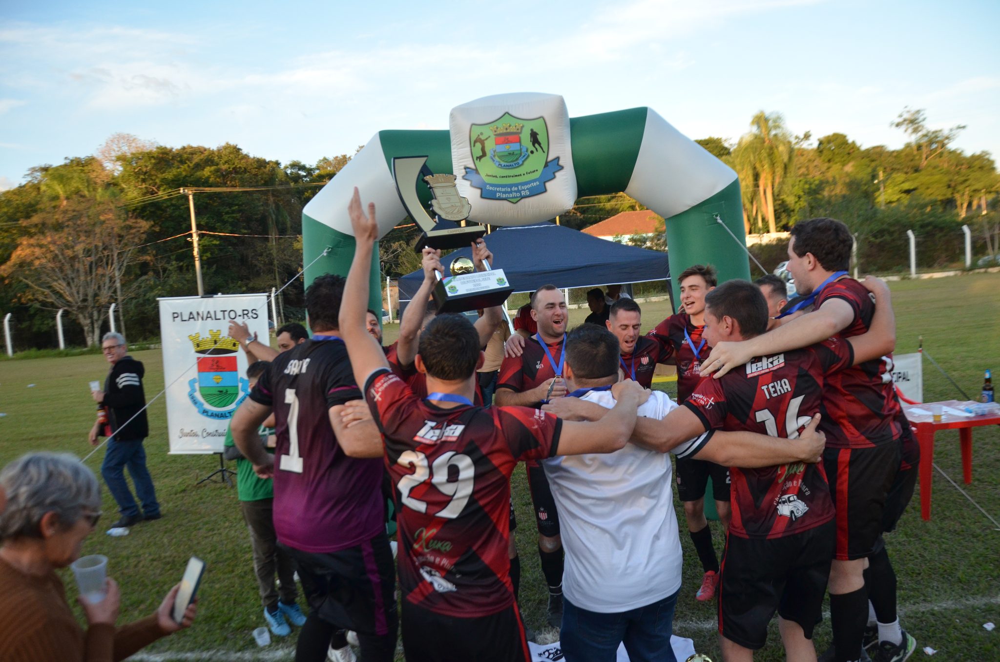 Planalto - final do campeonato municipal de futebol 7
