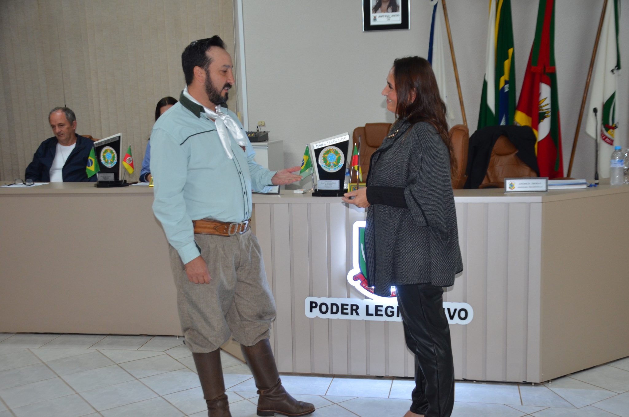 Planalto -Moção de Aplausos ao CTG Querência do Cristal