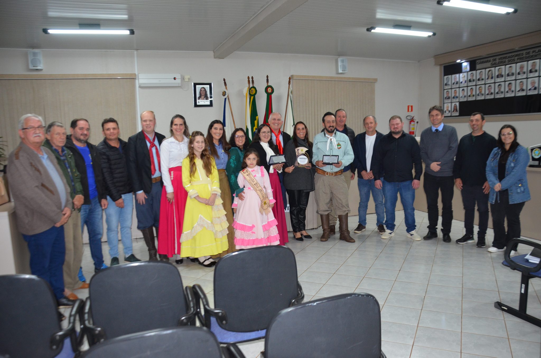 Planalto -Moção de Aplausos ao CTG Querência do Cristal