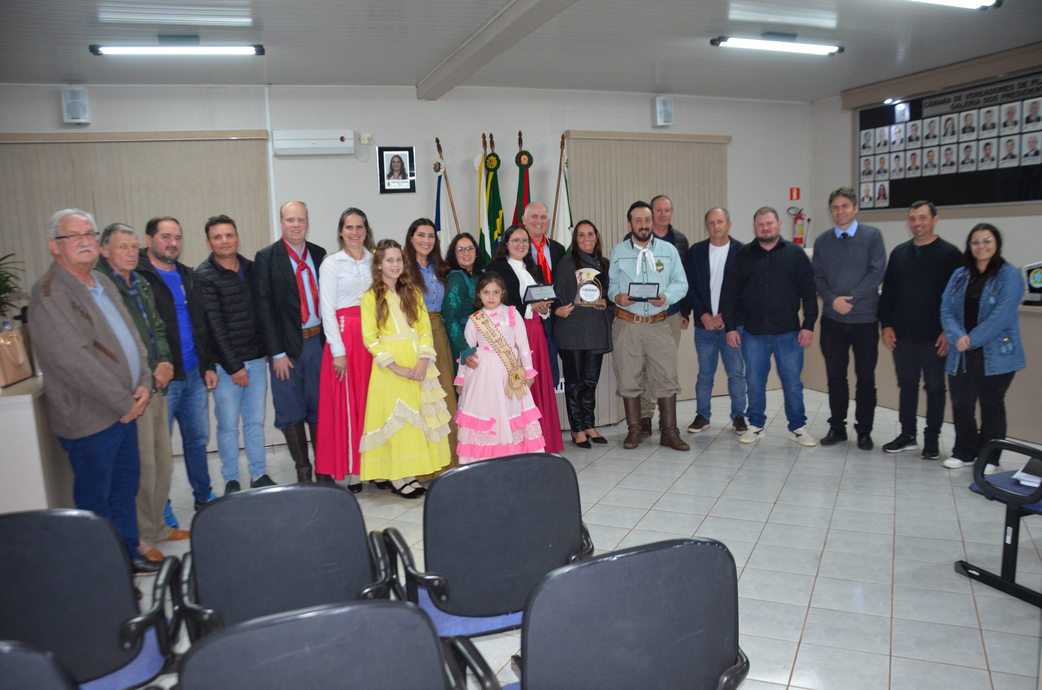 Planalto -Moção de Aplausos ao CTG Querência do Cristal