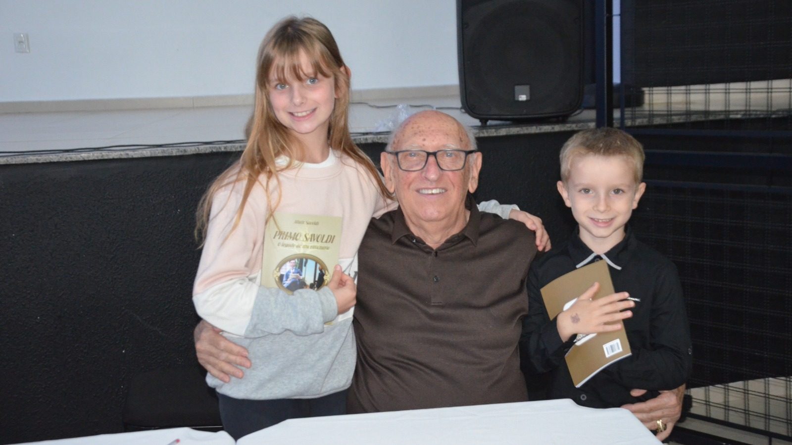 Lançamento do livro Primo Savoldi