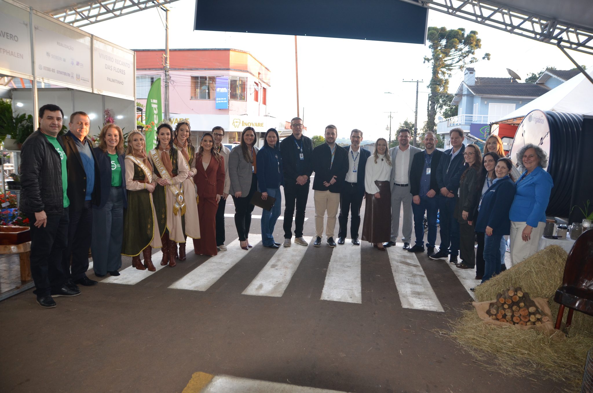 Abertura da Feira Sabor Gaúcho, na Seberi Agro Fest 2026