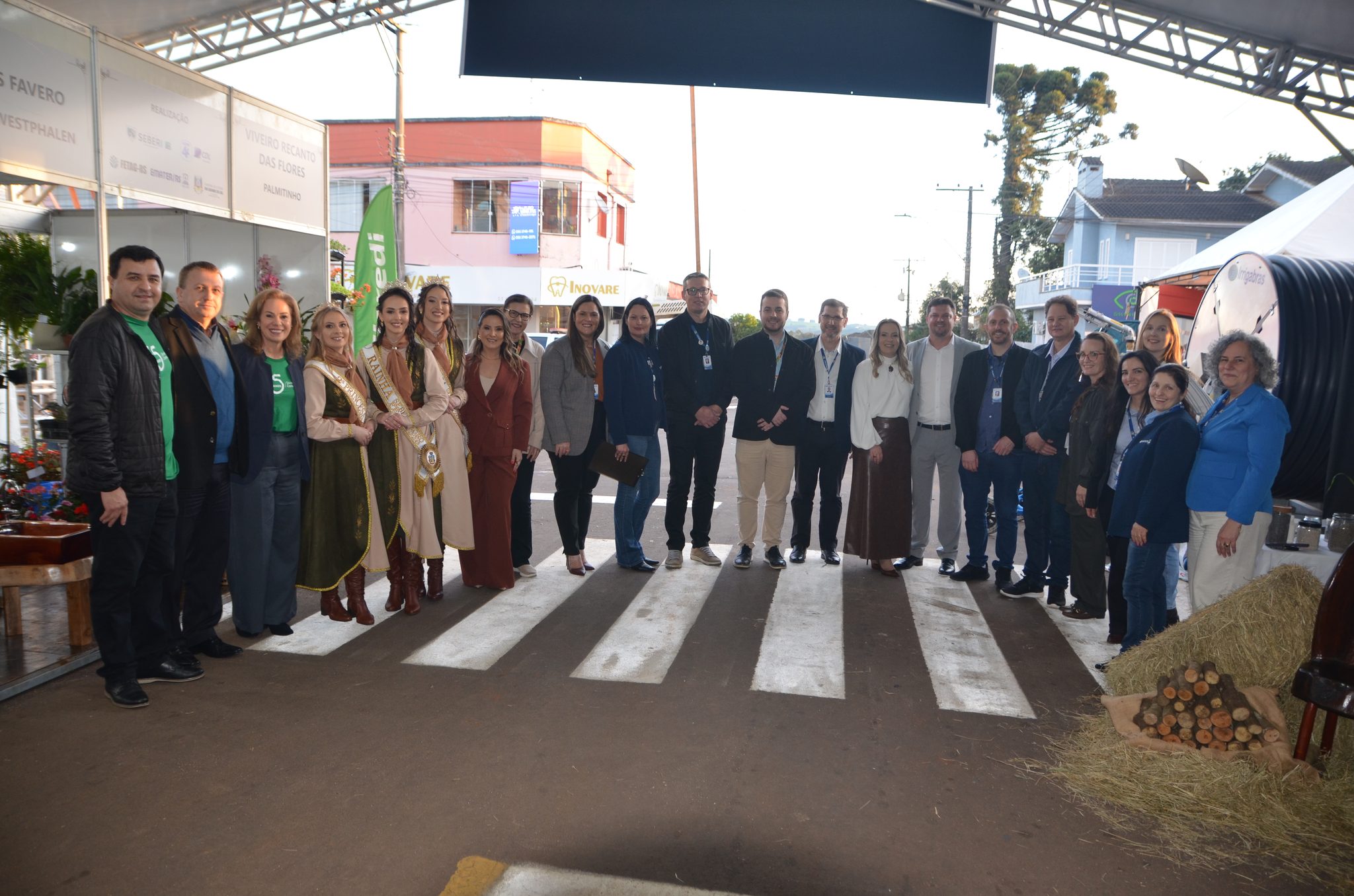 Abertura da Feira Sabor Gaúcho, na Seberi Agro Fest 2026