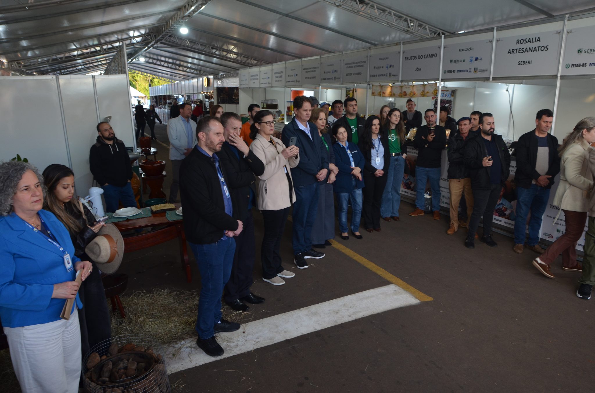 Abertura da Feira Sabor Gaúcho, na Seberi Agro Fest 2026