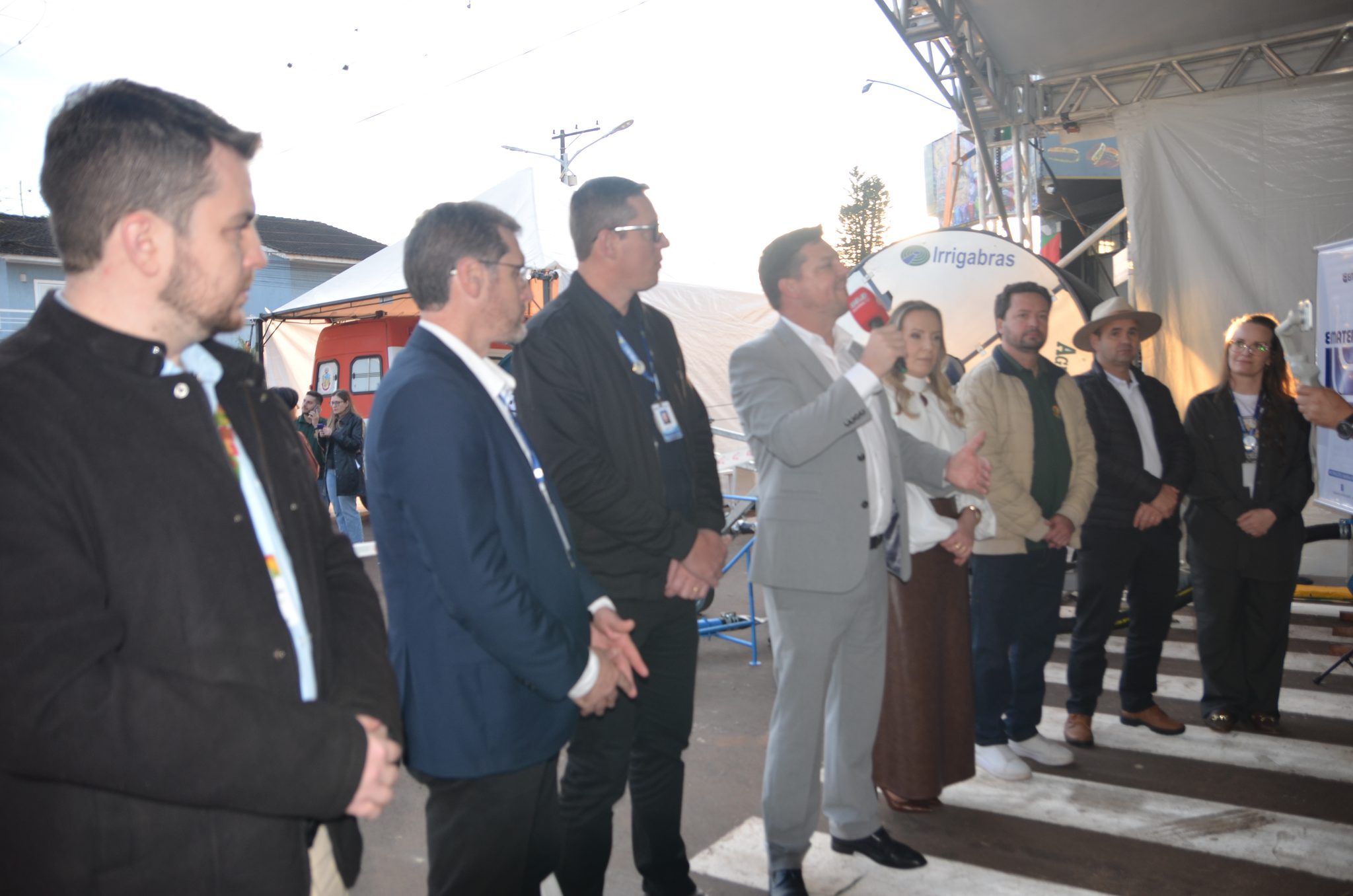Abertura da Feira Sabor Gaúcho, na Seberi Agro Fest 2026