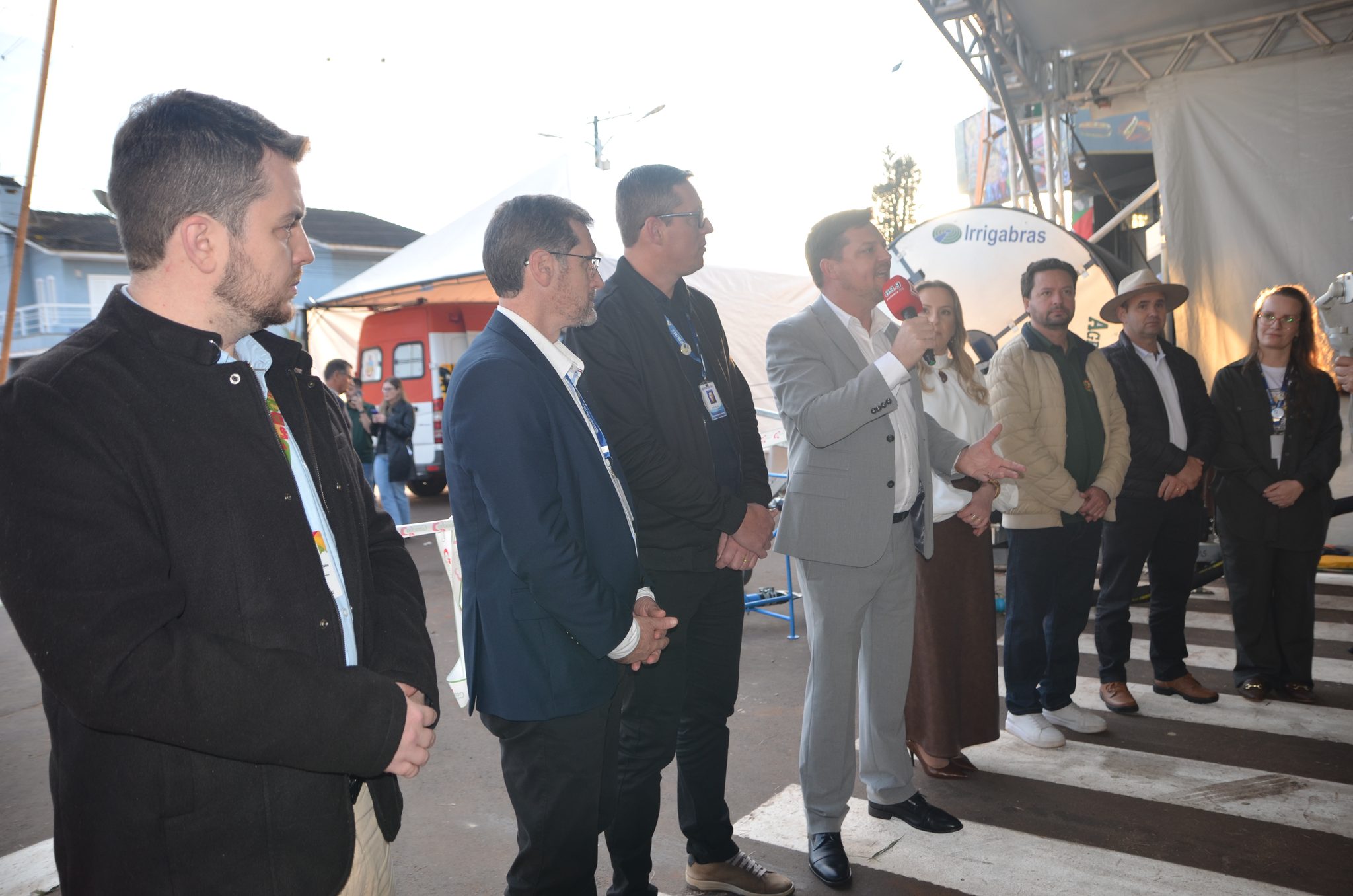 Abertura da Feira Sabor Gaúcho, na Seberi Agro Fest 2026