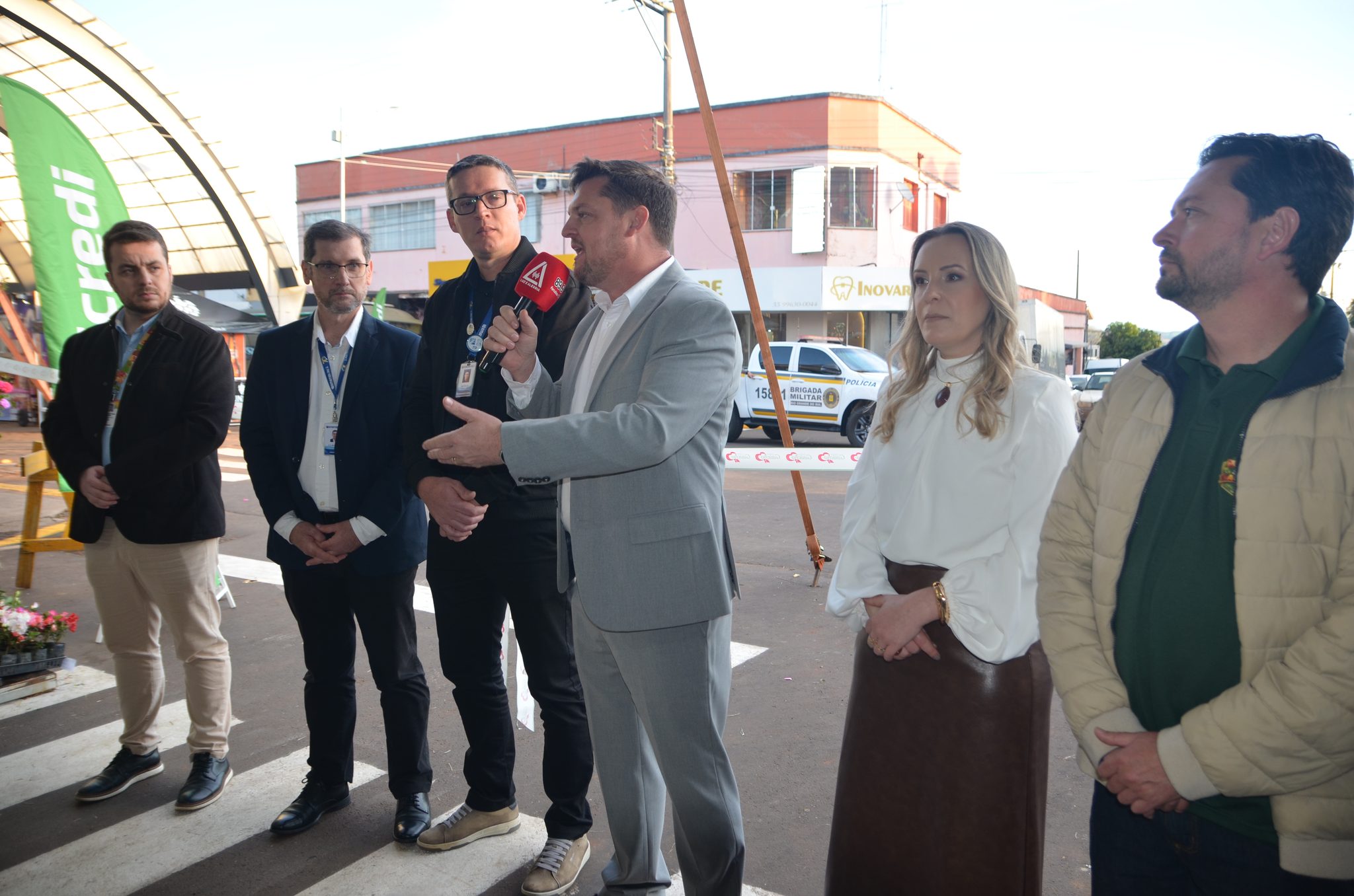 Abertura da Feira Sabor Gaúcho, na Seberi Agro Fest 2026