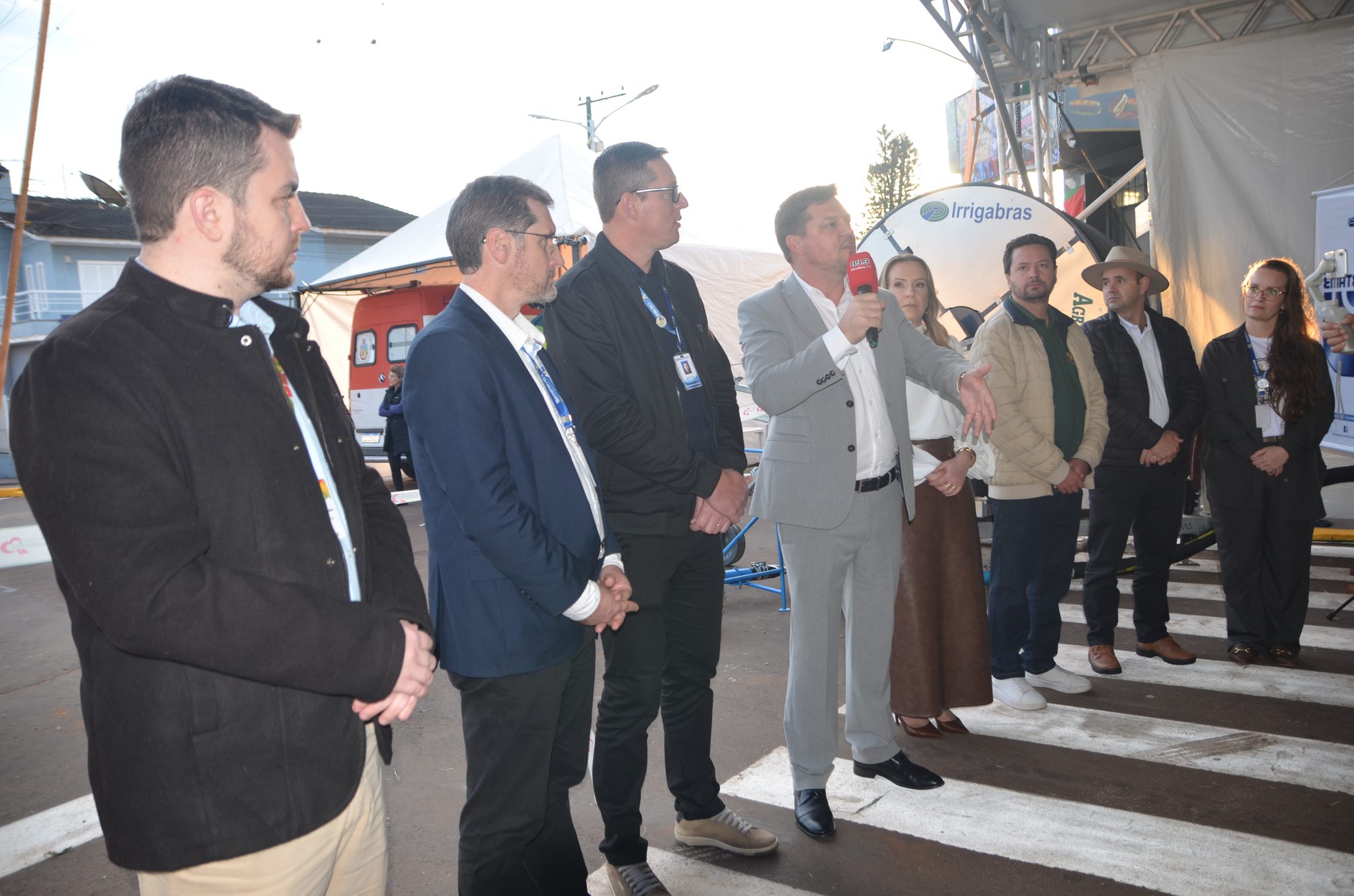 Abertura da Feira Sabor Gaúcho, na Seberi Agro Fest 2026