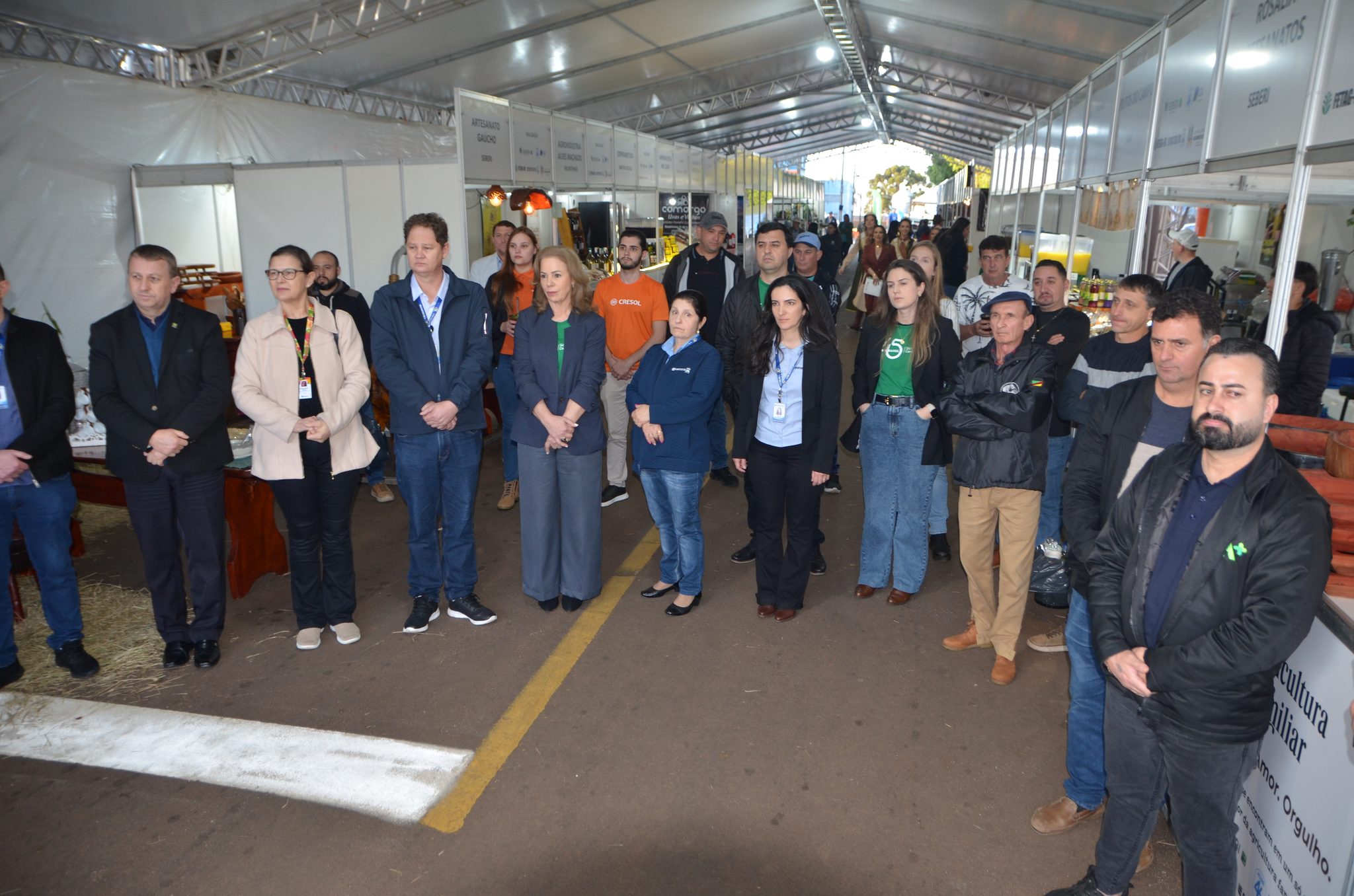 Abertura da Feira Sabor Gaúcho, na Seberi Agro Fest 2026