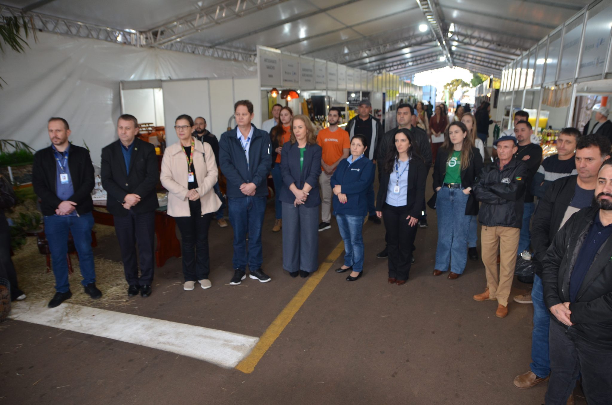 Abertura da Feira Sabor Gaúcho, na Seberi Agro Fest 2026