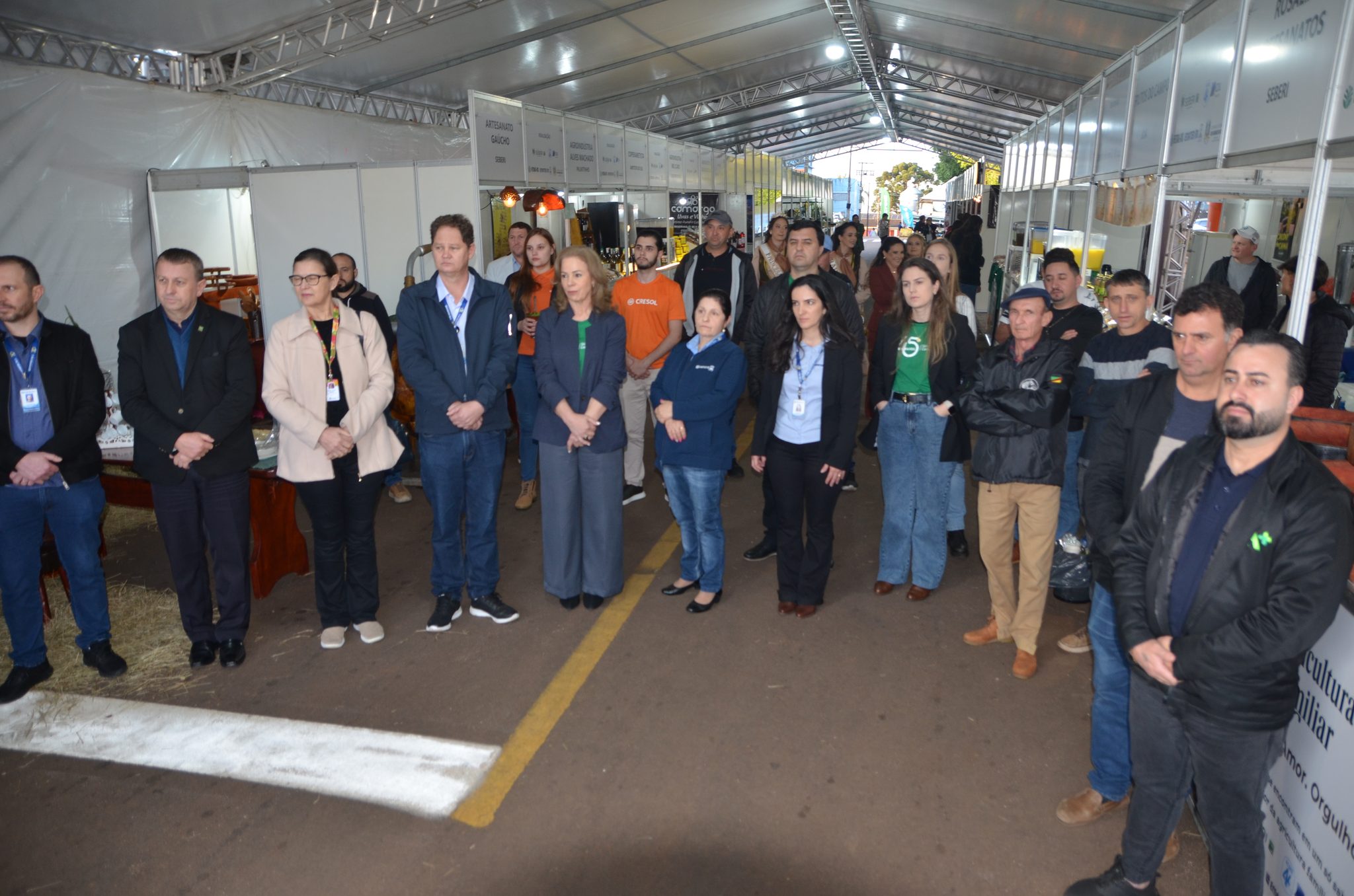 Abertura da Feira Sabor Gaúcho, na Seberi Agro Fest 2026